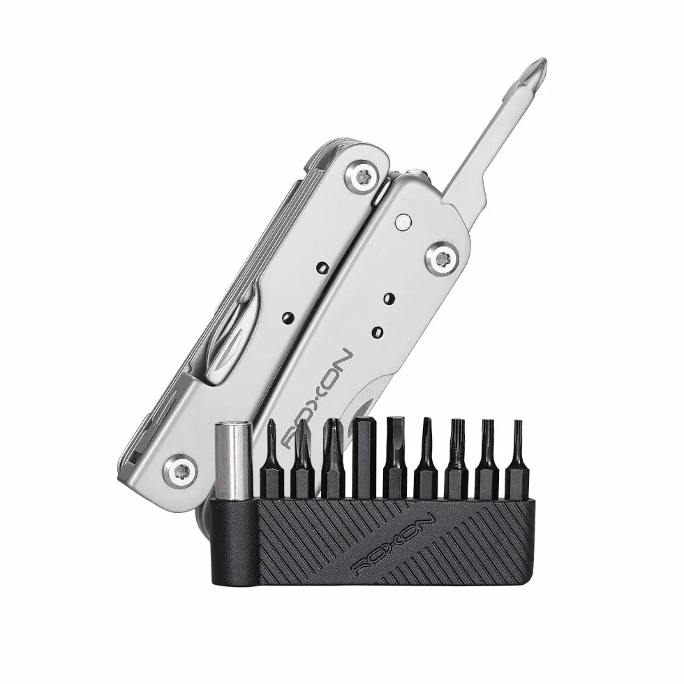 ROXON M2 Mini multitool 14 w 1 Mały lekki ze składanymi nożyczkami Mini Storm