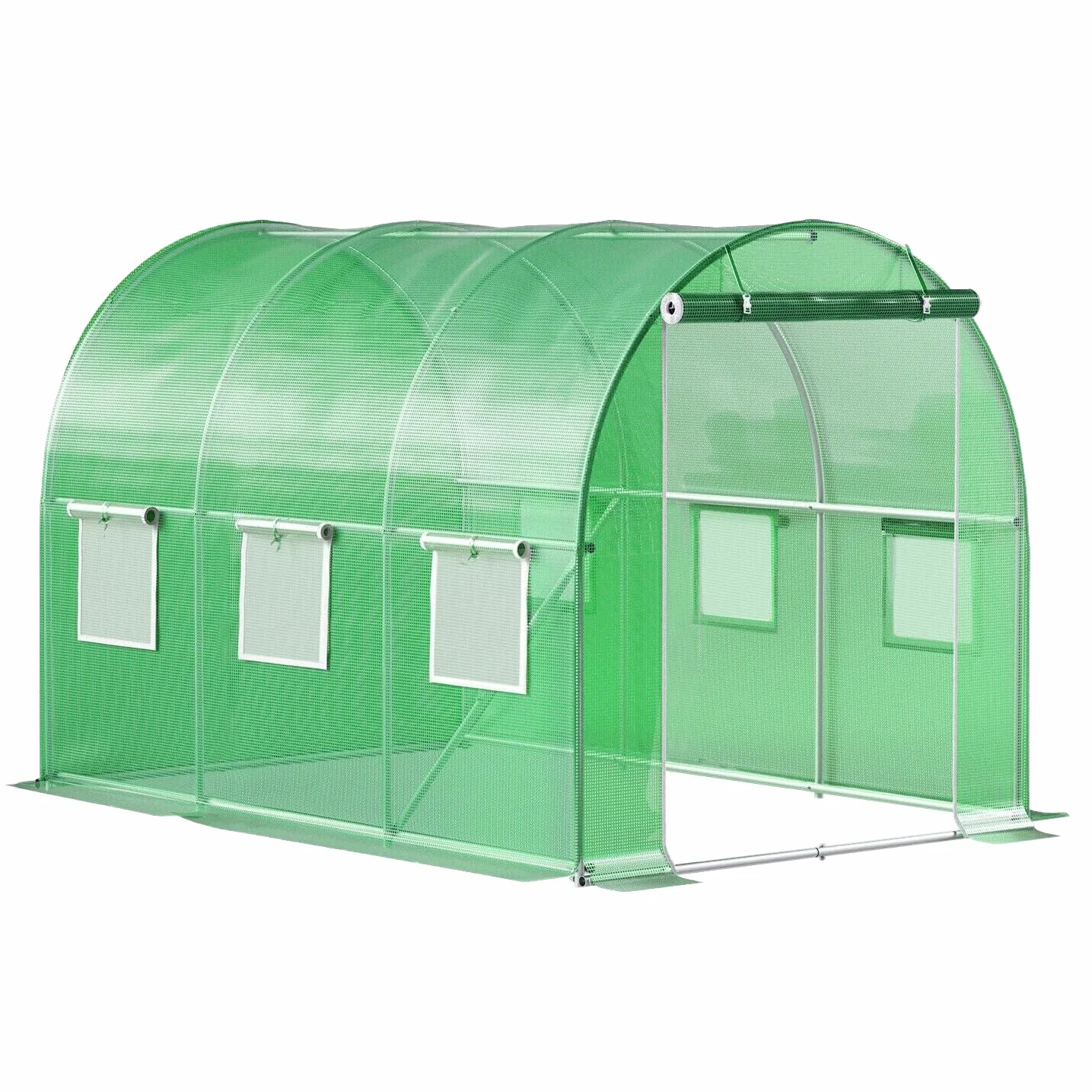 Szklarnia foliowa tunel ogrodowy 3x2x2m 6m² zielony