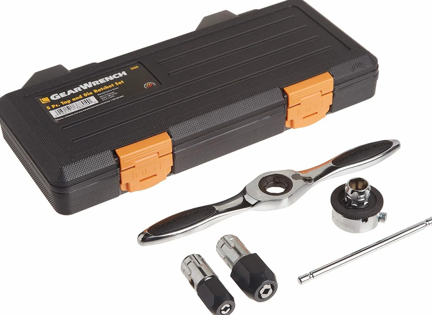 GEARWRENCH 5 szt. Zestaw narzędzi z grzechotką i napędem matrycowym - 3880