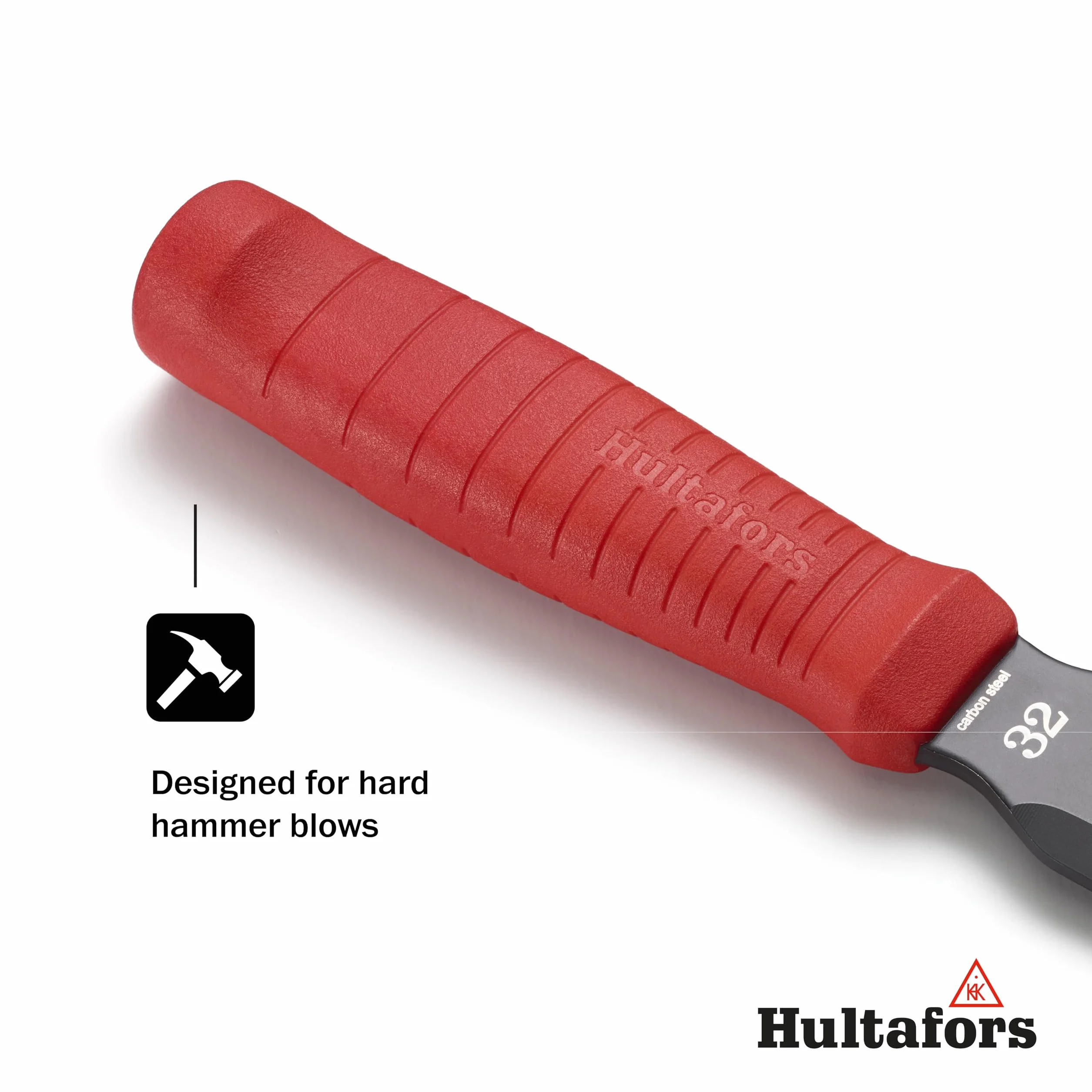 Hultafors EDC32 (390083) Dłuto z kaburą - pomarańczowe, 232 mm dł. x 32 mm szer