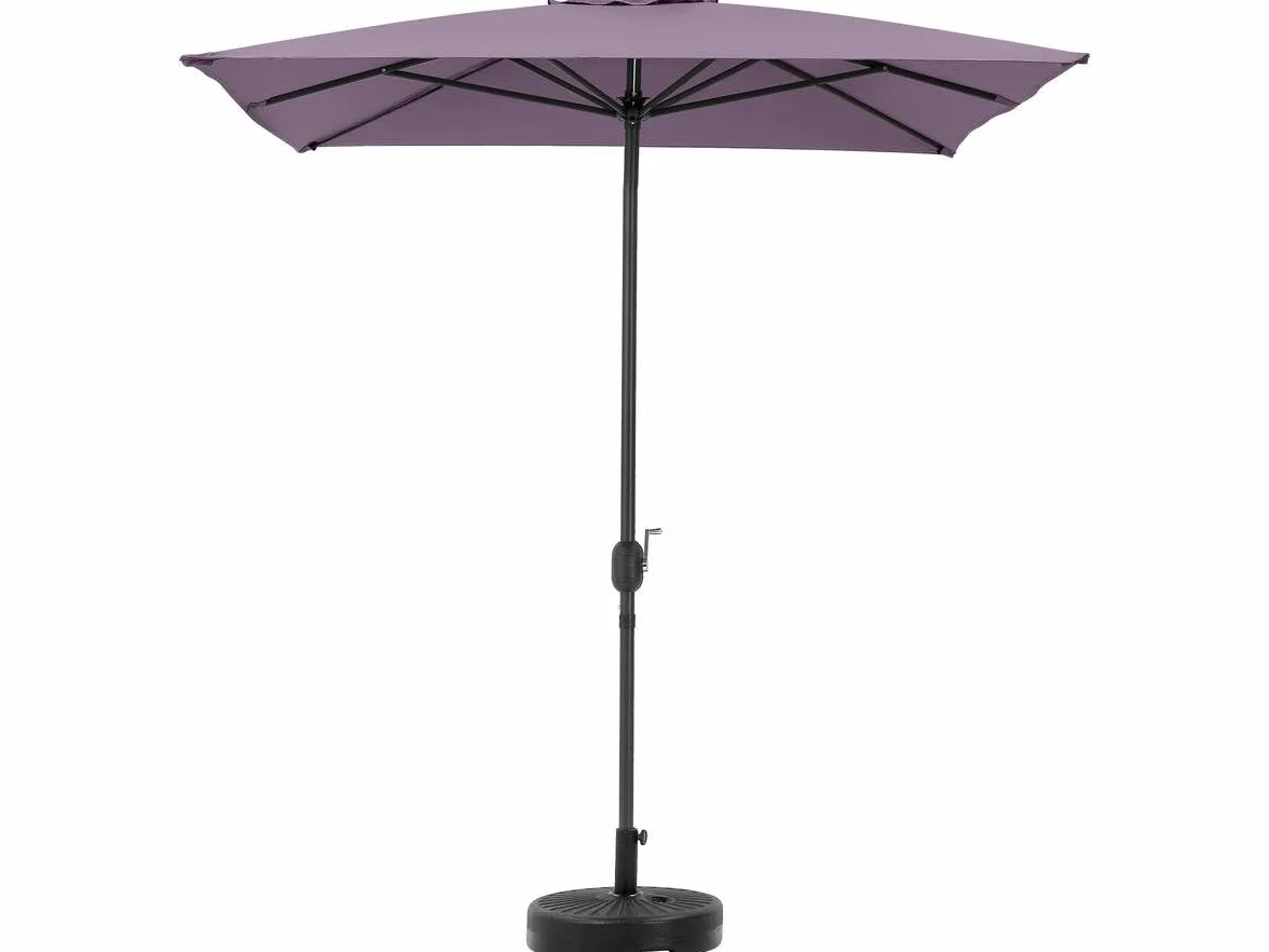 Parasol ogrodowy Sol 2 kwadratowy 2 x 3 m fioletowy