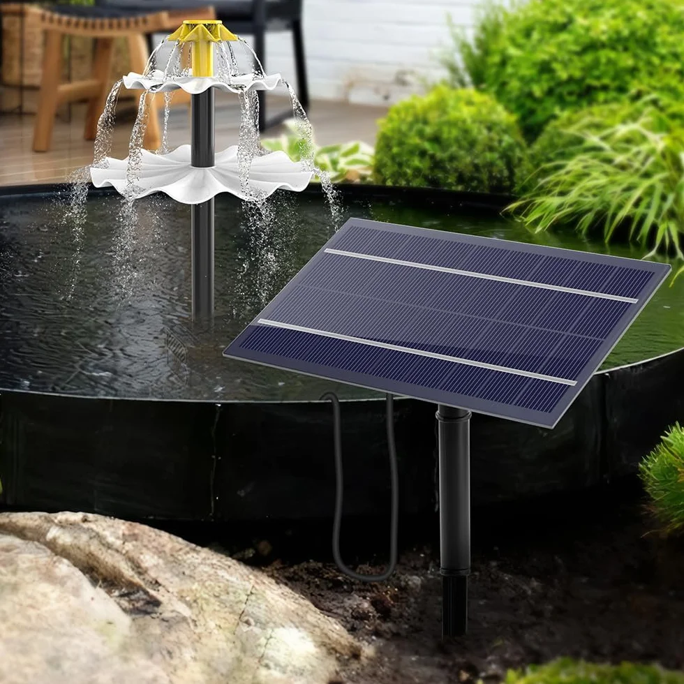 Solarna pompa wodna do stawu fontanny ogrodu 2,5 W