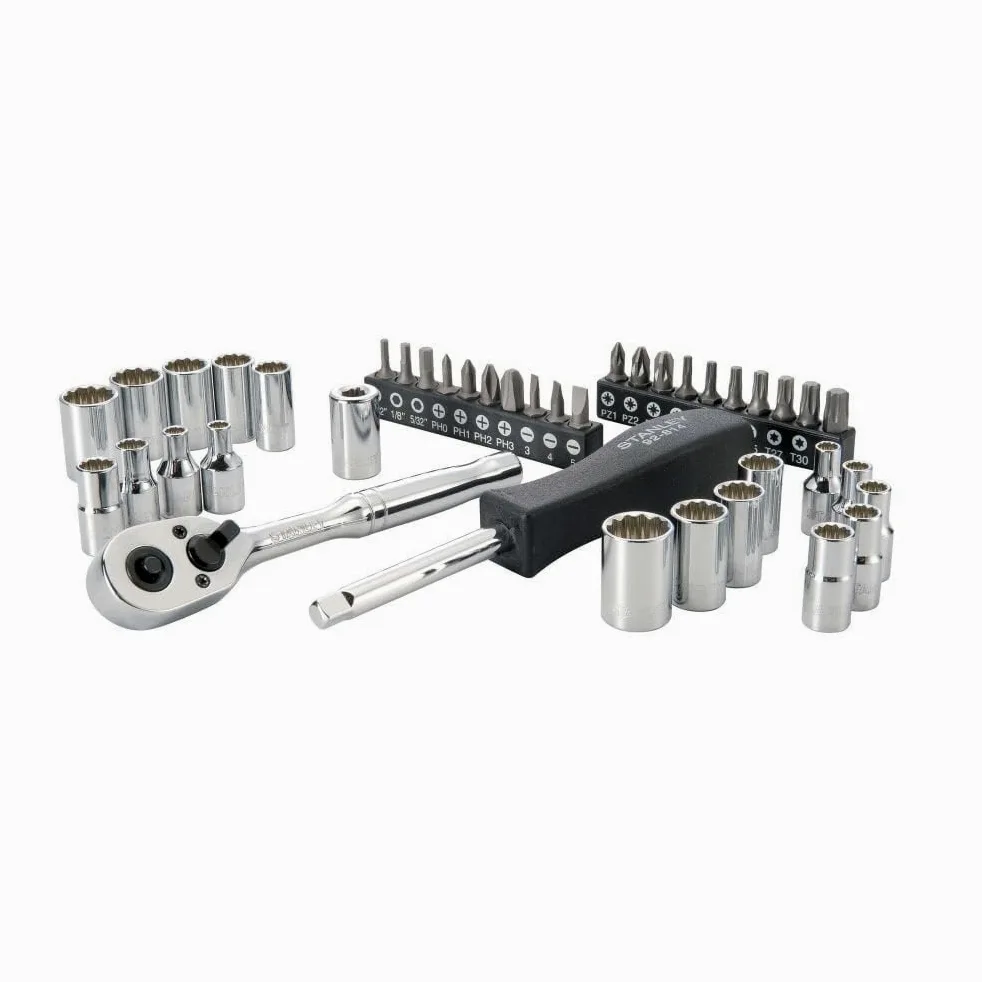Stanley STMT74860 1/4" zestaw narzędzi do mechaniki napędowej, 41-częściowy
