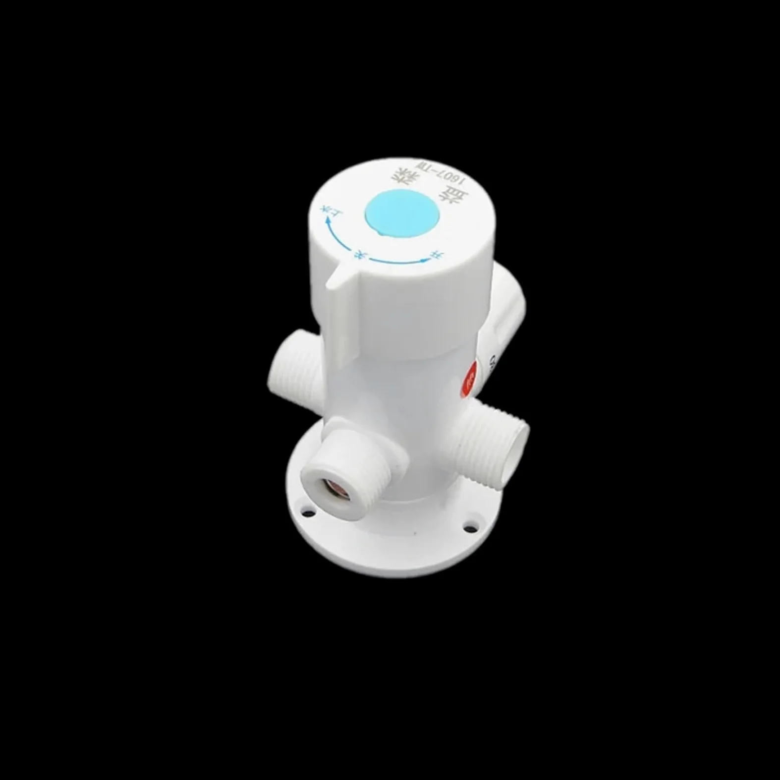 Plastikowy męski termostatyczny zawór mieszający 1/2 cala solarny zawór podgrzewacza wody mechaniczny indukcyjny termostatyczny zawór mieszający montaż powierzchniowy 1 szt. (rozmiar: 1 para)