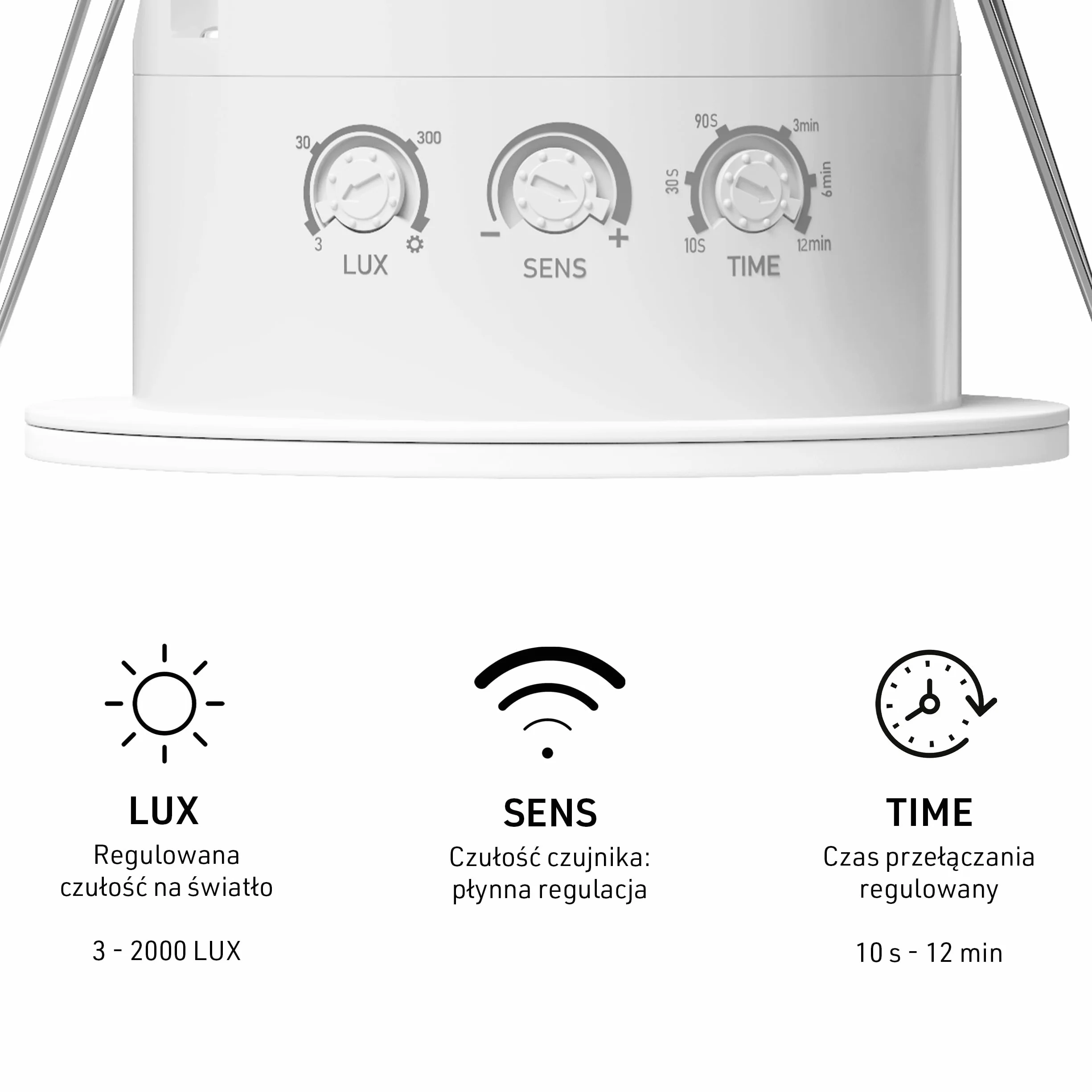 Oktaplex Noa zestaw 2 czujników obecności 24 GHz, 360 stopni, IP65, czujnik ruchu, 6 m, czujnik obecności, nadaje się do łazienki, podtynkowy, płaski, biały, 230 V