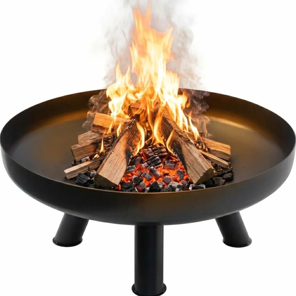 Duże palenisko ogrodowe 60cm ognisko grill do kociołka