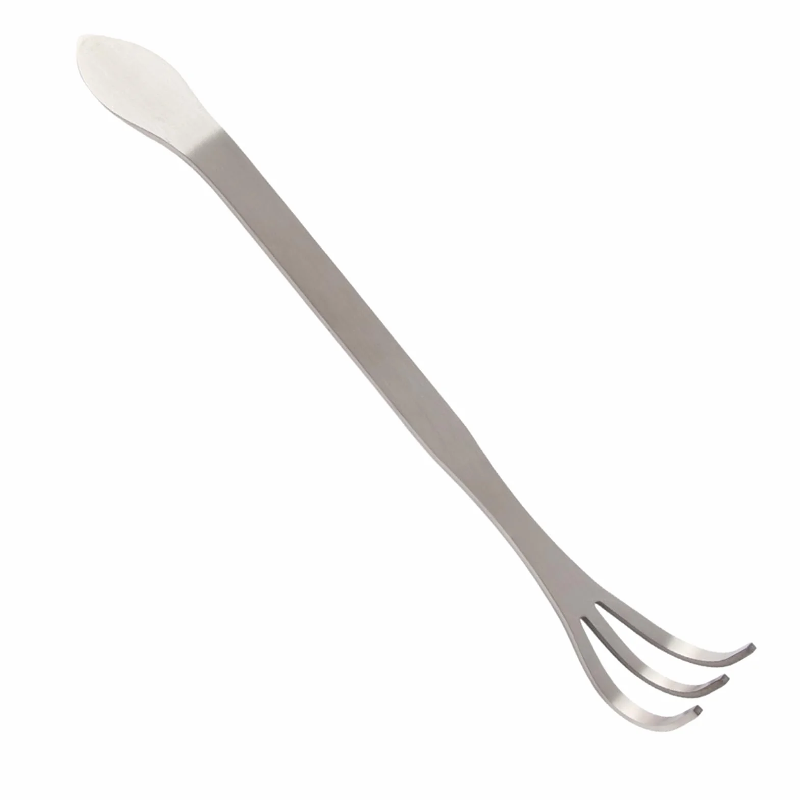 Grabie Doniczkowe ze Stali Nierdzewnej 3 Zęby Ergonomiczny Uchwyt