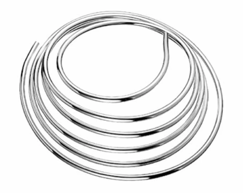 Schell 487410699 rura miedziana w kształcie pierścienia, giętka, długość – 5 m, ø 10 mm, chrom