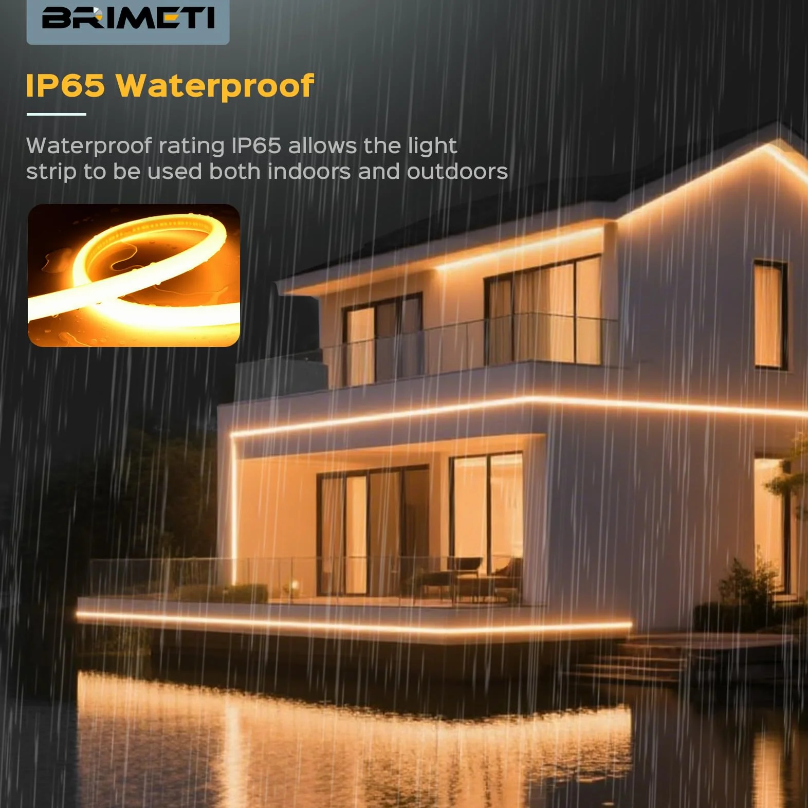 COB LED Taśma 15M 220V Neon IP65 Wodoodporna Zewnątrz Zimna Biel 6000K Neonowa Taśma LED 320LEDS/M Oświetlenie Swiatła DIY Domu Kuchnia Dekoracja Patio Salonu