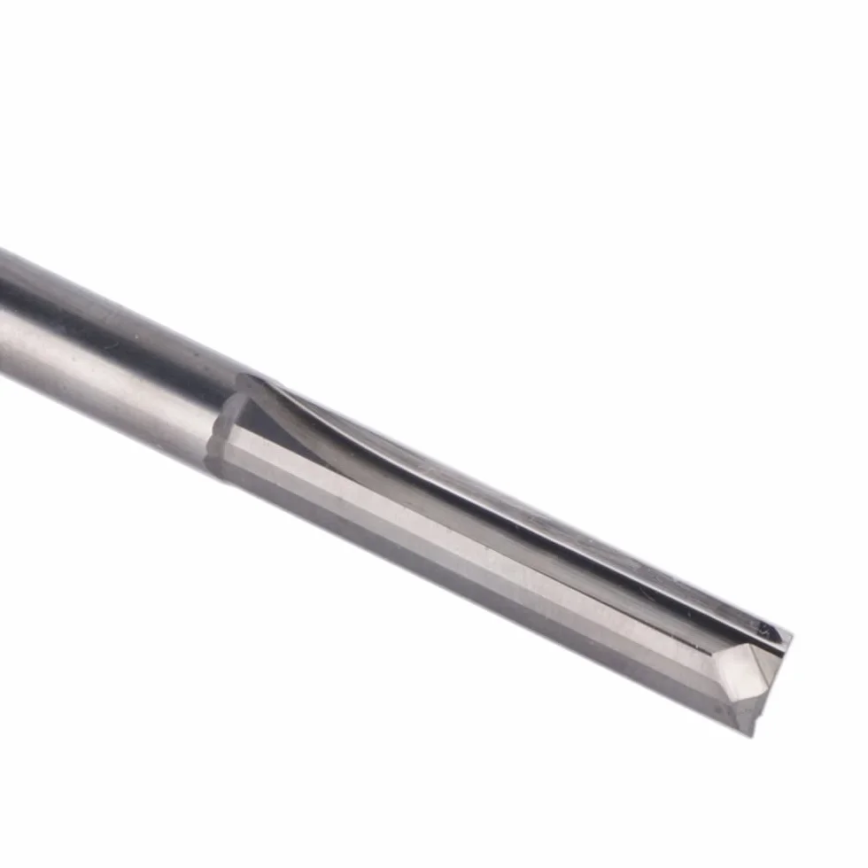 1 szt. 2-ostrzowy frez prosty do rowków - frez trzpieniowy z węglika wolframu do routera CNC - rozmiary trzpienia od 3,175 mm do 8 mm(ST2F-D12.0-L52)