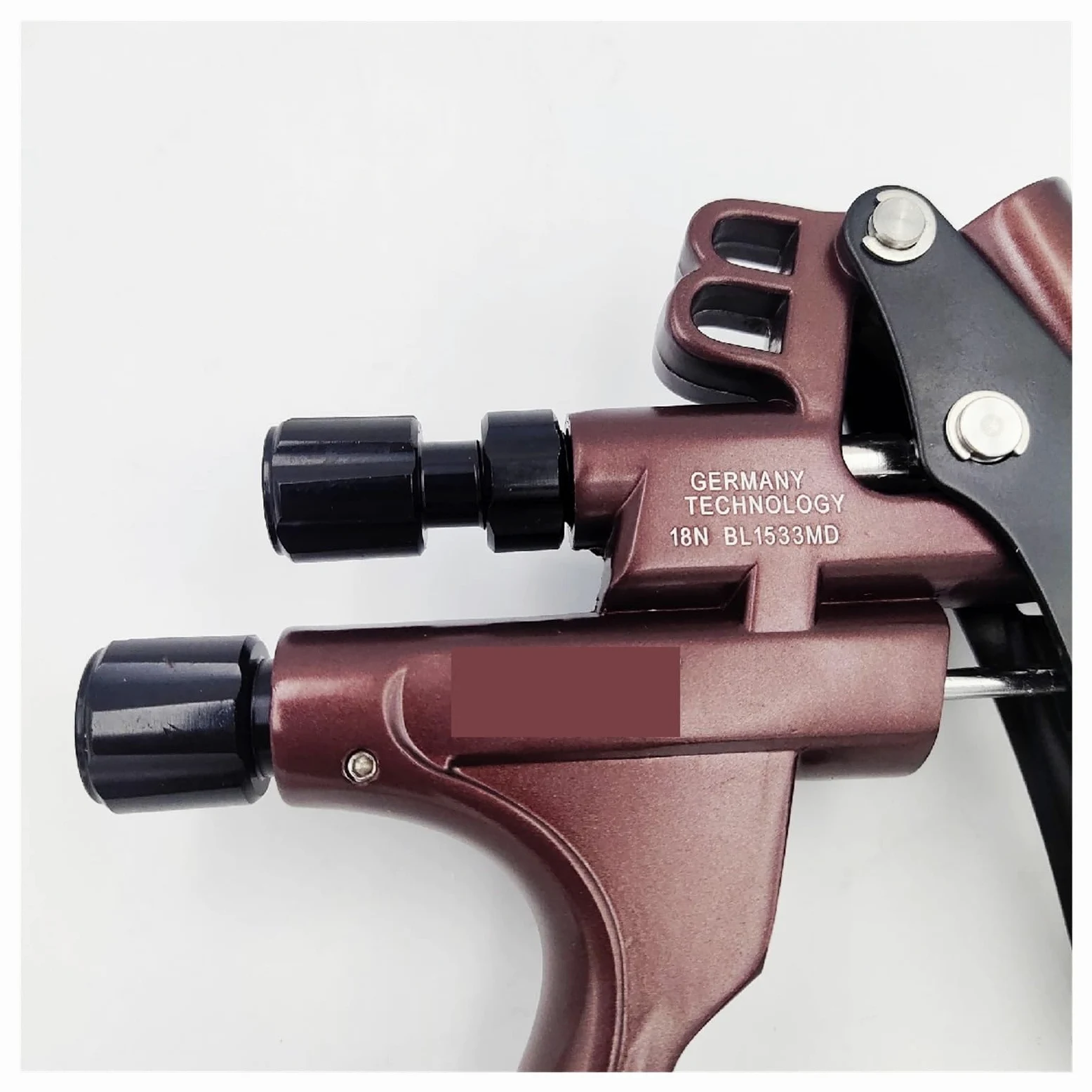 Pneumatyczny pistolet natryskowy Pistolety lakiernicze z dyszą 1,3 mm Motoryzacyjne narzędzie natryskowe Pistolet natryskowy na bazie wody(1.3kit blue B)