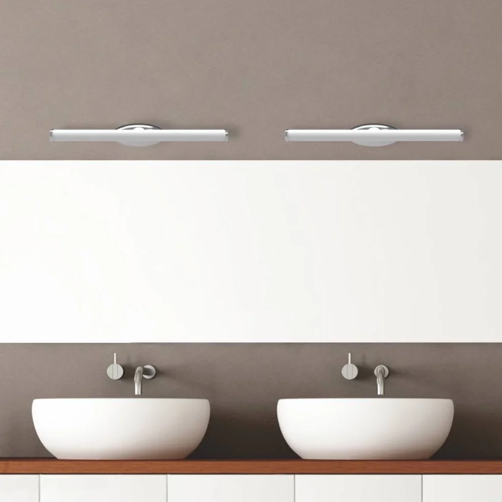 Barcelona LED Kinkiet lustrzany do łazienki 6W opal rurowy 40cm