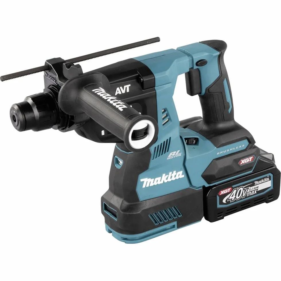Makita HR003GM201 młot udarowo-obrotowy SDS-PLUS 40 V maks. / 4,0 Ah, 2 akumulatory + ładowarka w MAKPAC