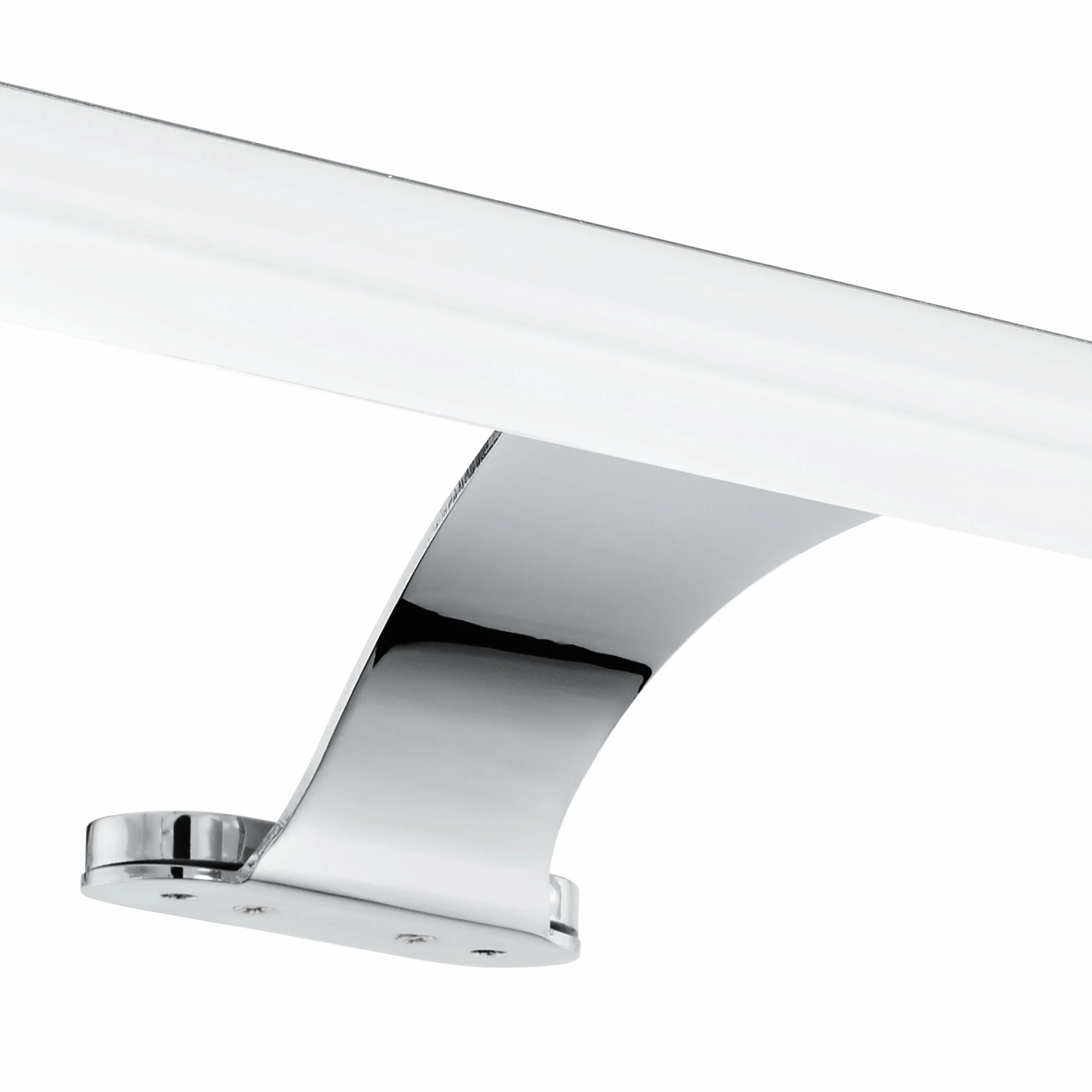 EGLO Lampa LED Do Lustra Vinchio - 1-Punktowa Ze Stali i Tworzywa Sztucznego, Łazienkowa, Chrom/Biała, Do Wilgotnych Pomieszczeń, IP 44, L 40 cm