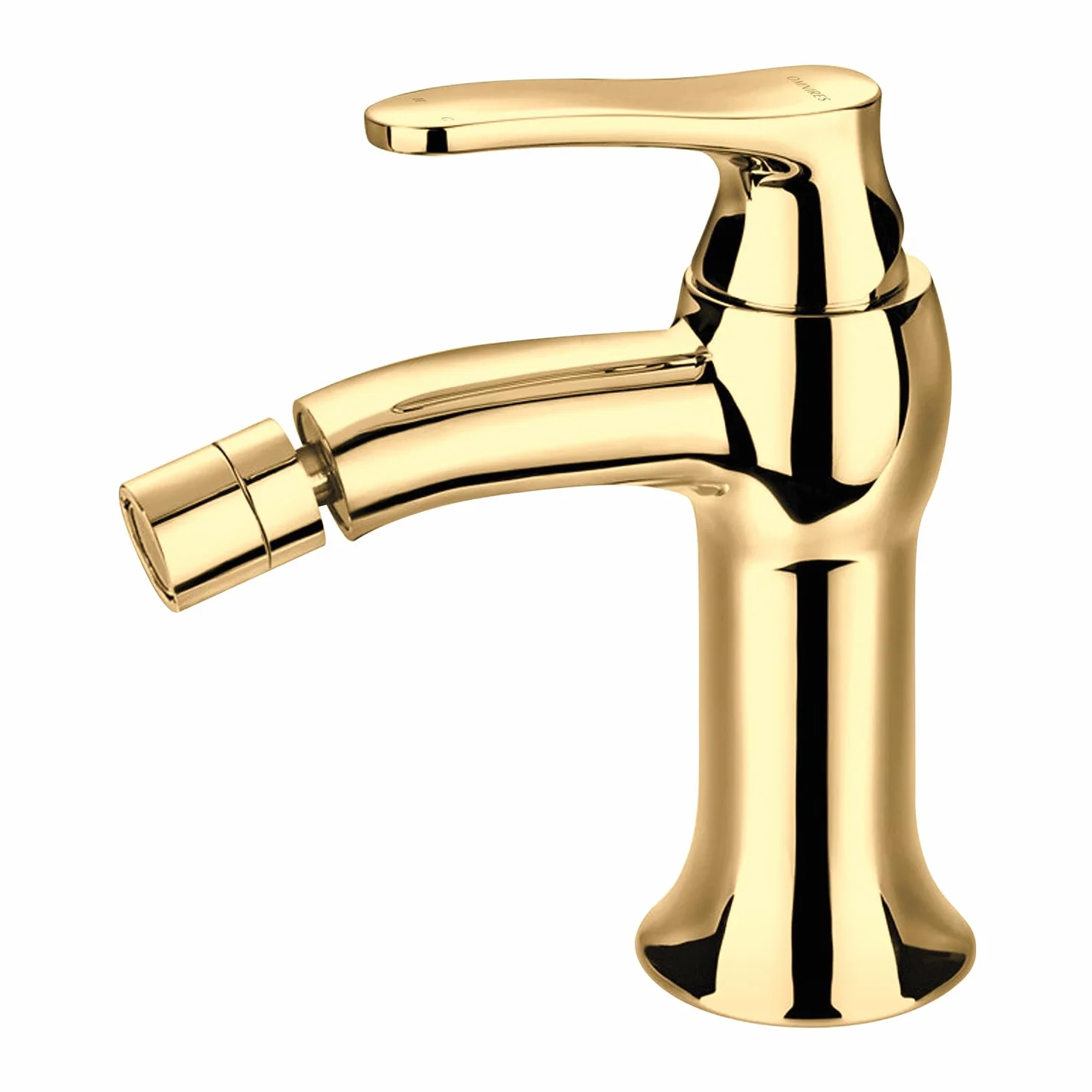 Omnires Bateria bidetowa Art Deco - złota - AD5120GL