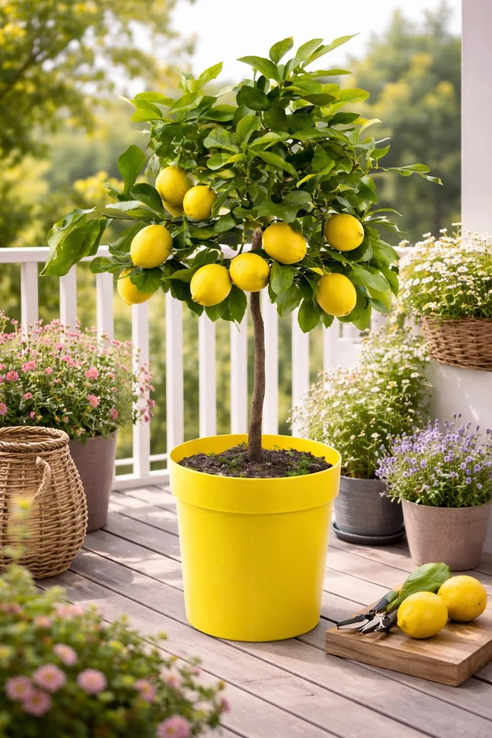 Cytrus Limon Lunario 80-100 cm – Prawdziwe Drzewko Cytrynowe