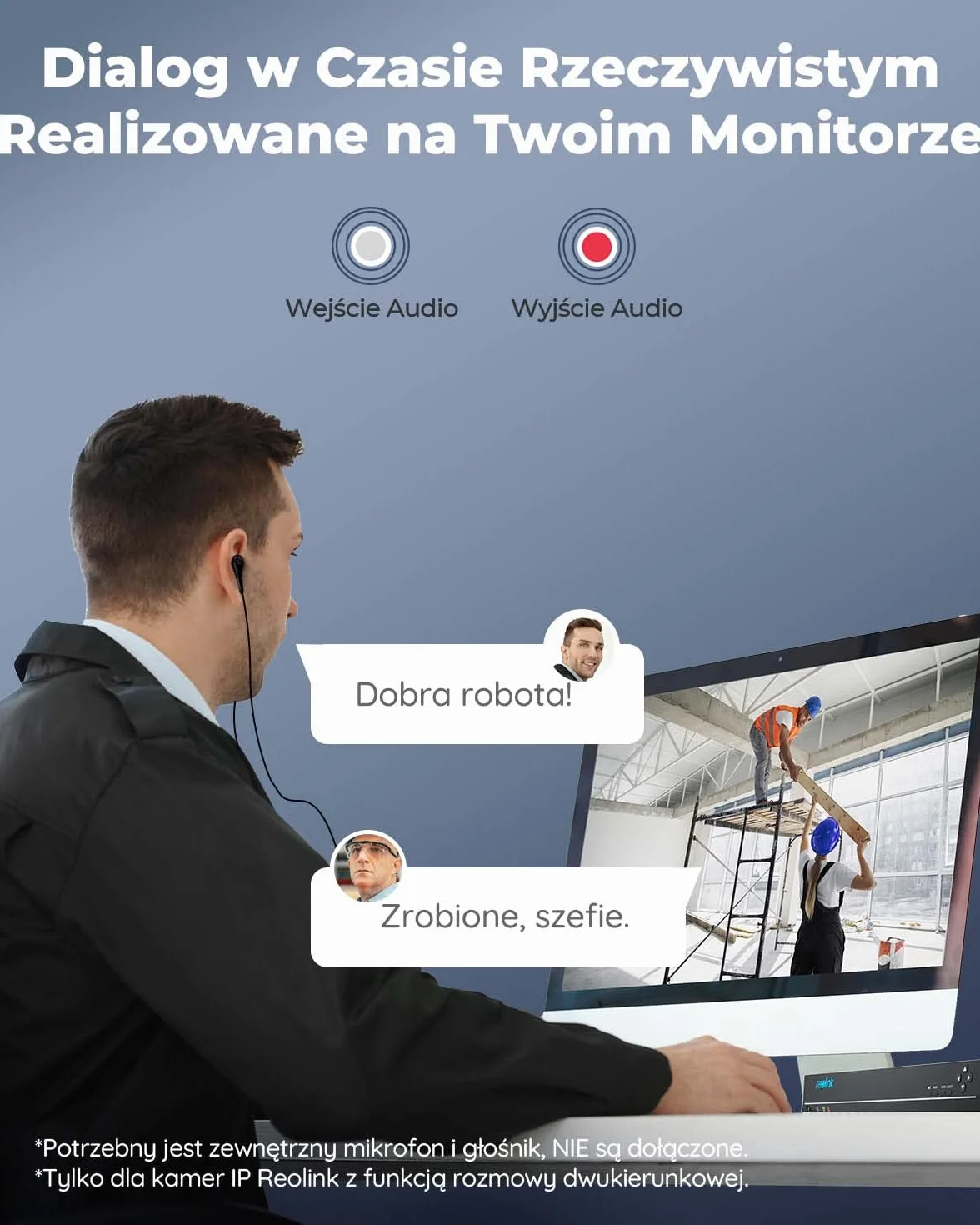 Reolink RLN36 12MP 36-kanałowy NVR CCTV system, 3 sloty HDD, obsługa kamer IP 12MP/4K, alarm O/I