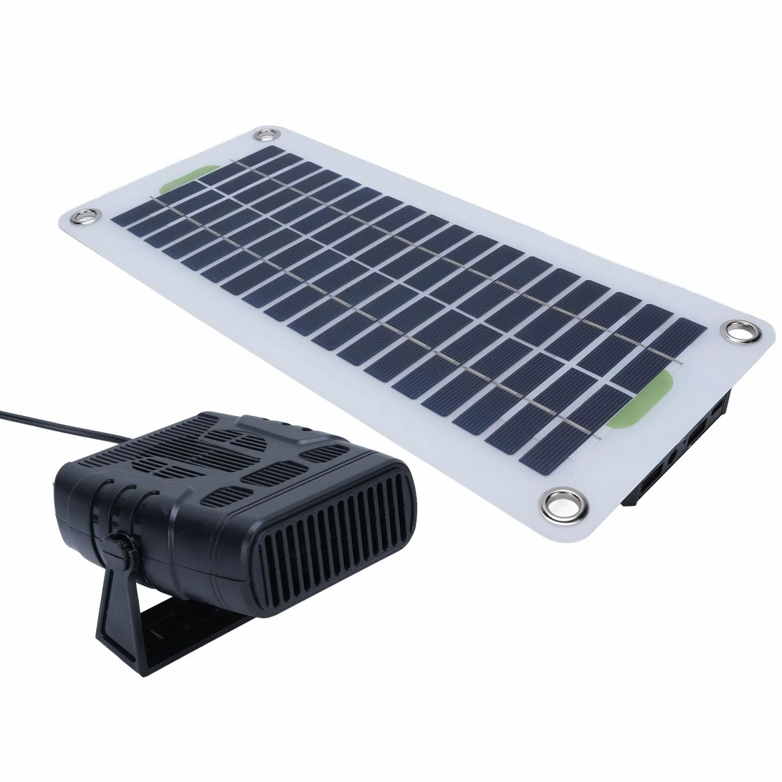 Zunate Przenośny Panel Słoneczny 30 W Monokrystaliczny ABS