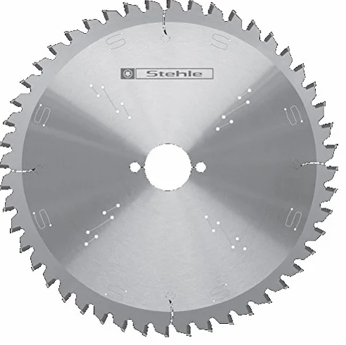 Stehle HW K+G ujemny brzeszczot ukośny i ukośny 350x3,2/2,2x40mm Z=72 zęby wymienne z ujemnym kątem natarcia