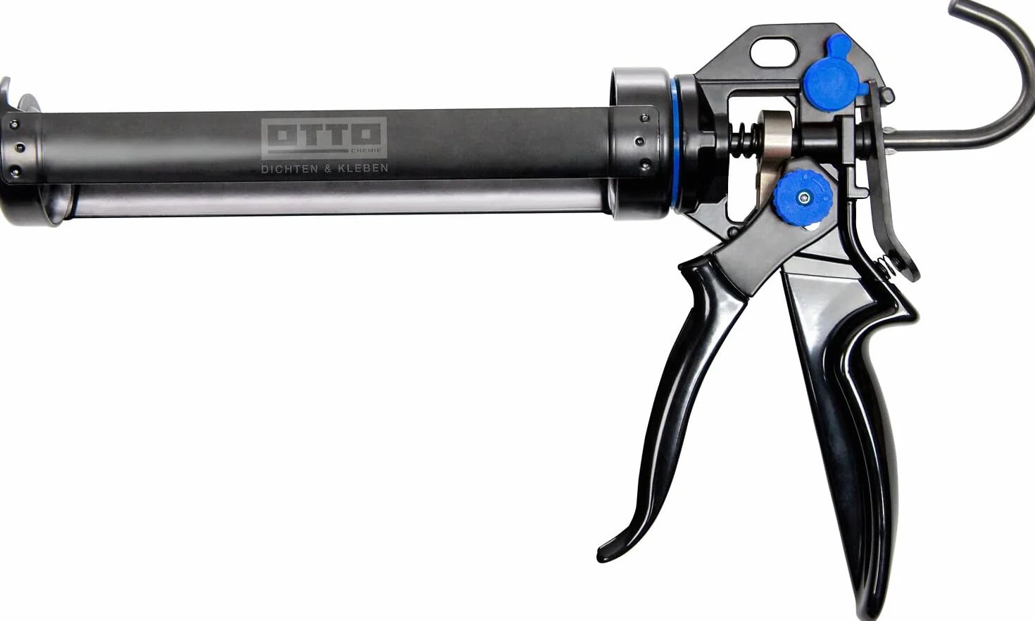 OTTO pistolet do wyciskania ręcznego H 27 – profesjonalna prasa do 280-310 ml | przełączana 12:1 i 25:1 | do silikonu, akrylu, PU, hybrydowego