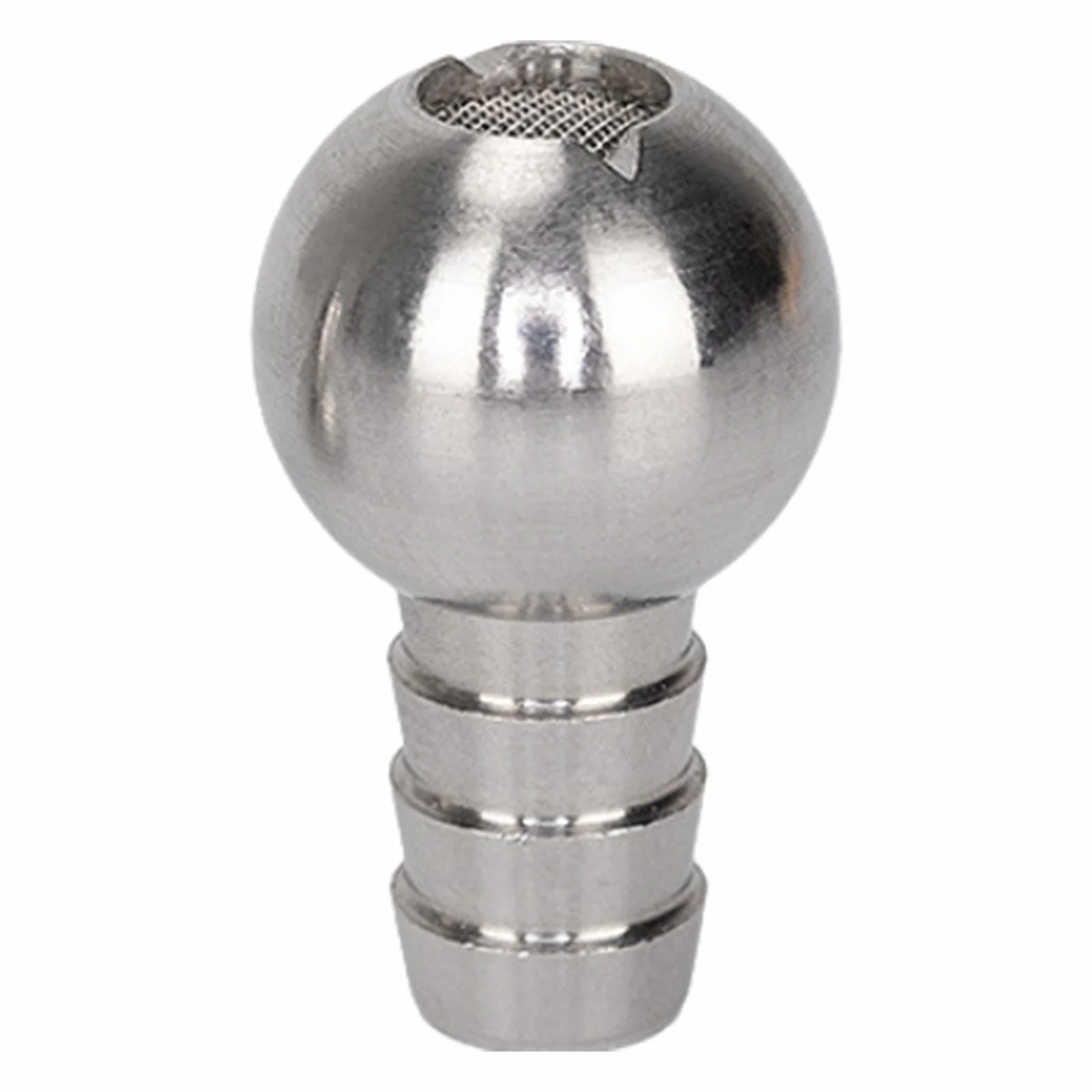 Stainless Steel Foam Cannon Straw 0.55x0.55x0.98 Inches Car Wash Accessory
