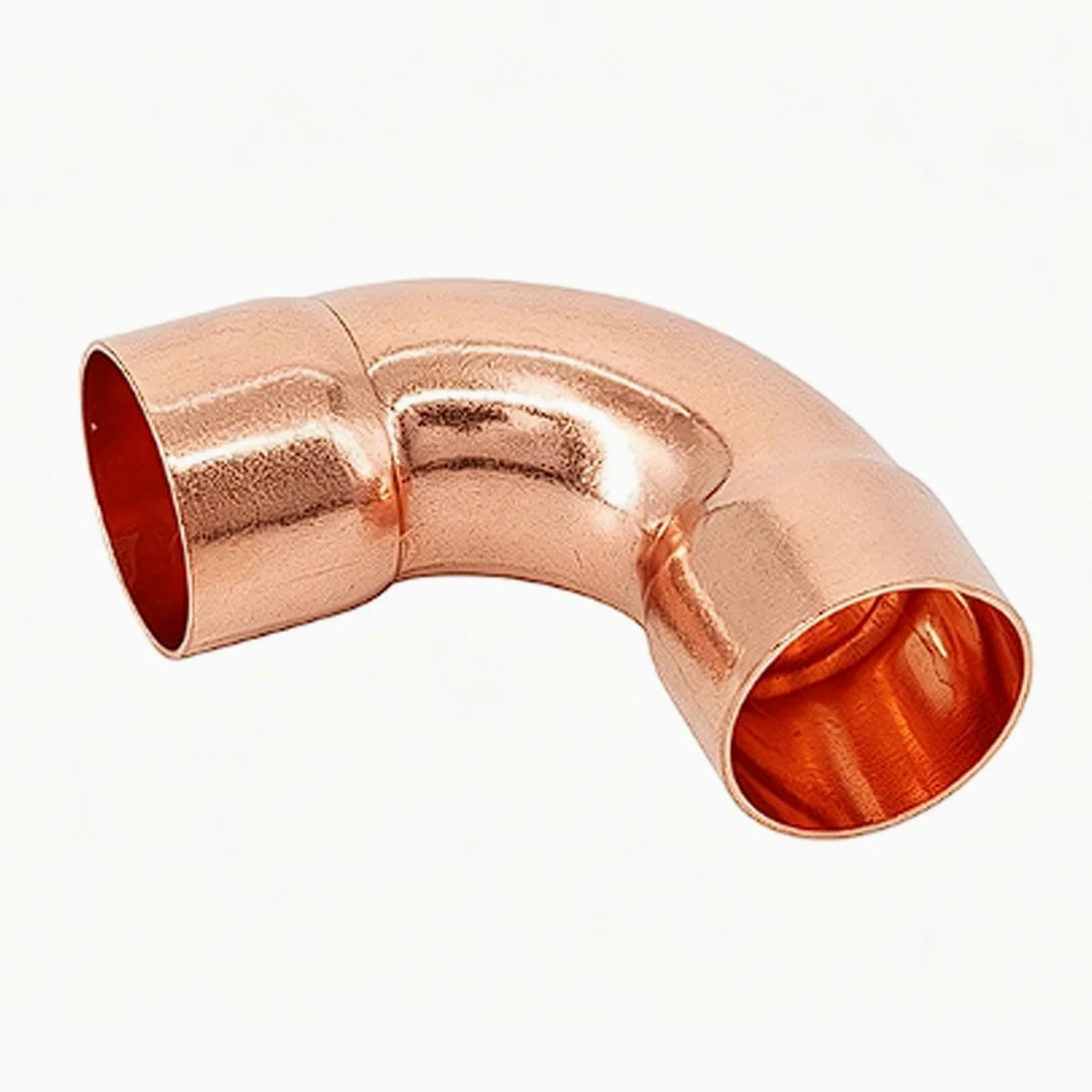 Zestaw złączek do rur miedzianych 1/2" do 2-5/8", Uszczelki lutowane do chłodzenia HVAC AC i kolanek 90 stopni do ogrzewania i klimatyzacji | 54 mm x 1,5 mm