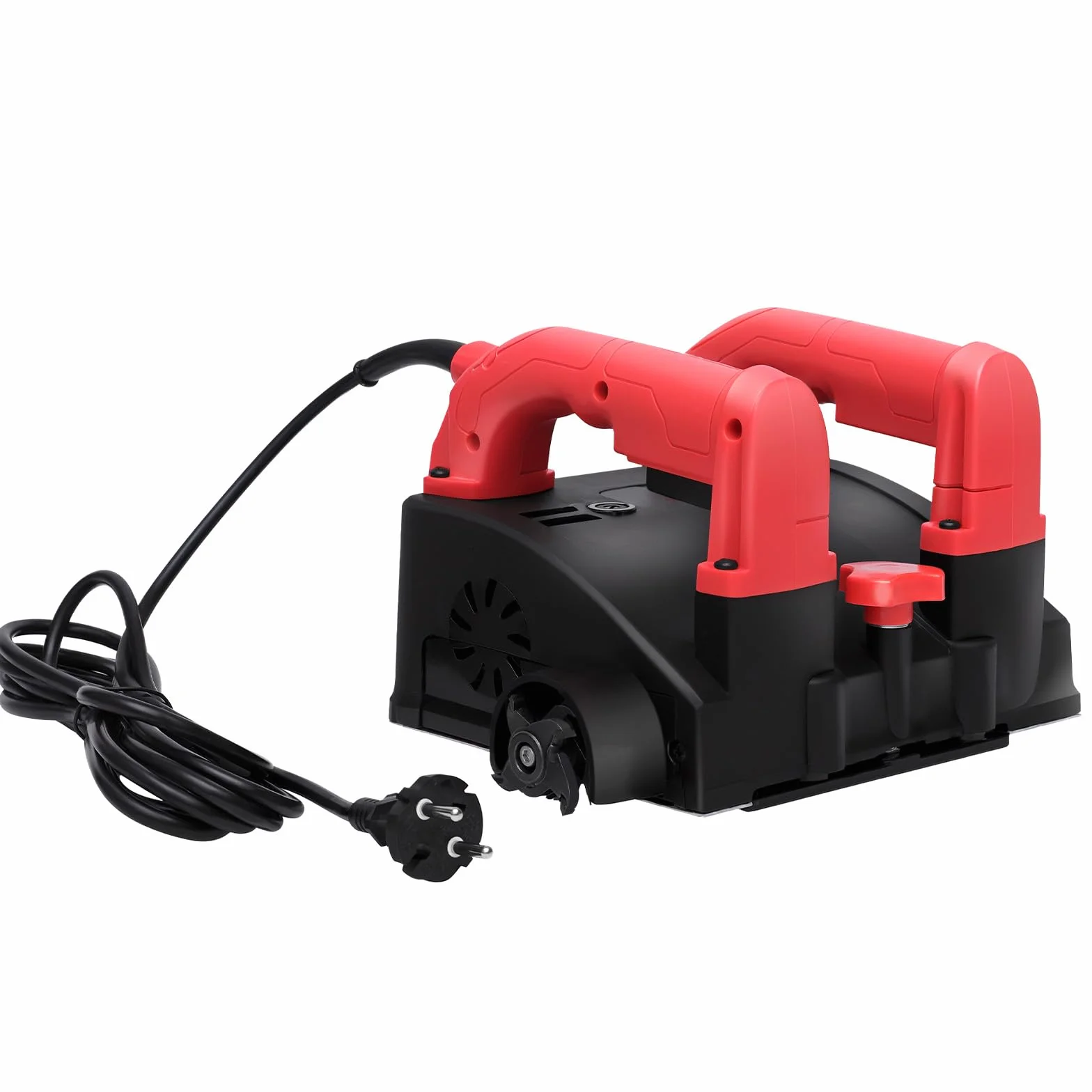 Frezarka do betonu, elektryczna szufla do ścian, 1200 W, silnik miedziany, elektryczna strug ścienny, regulowana głębokość, prędkość obrotowa 1000-4000