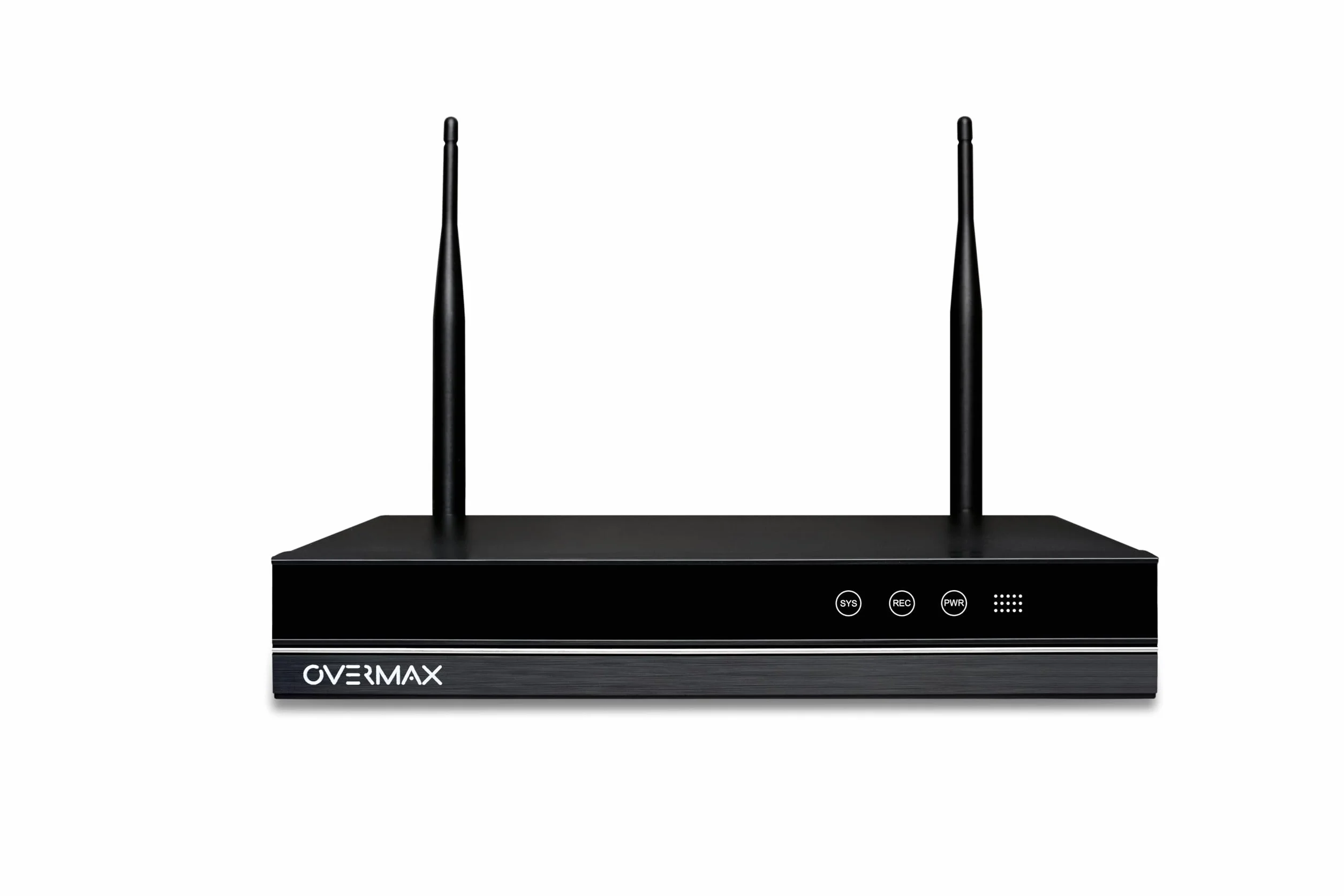 OVERMAX CAMSPOT NVR 4.0 rejestrator i 4 kamery do monitoringu, Wi-Fi, rozdzielczość Full HD 1080p, wykrywanie ruchu, powiadomienia alarmowe w aplikacji, zasięg widzenia w nocy 25 m