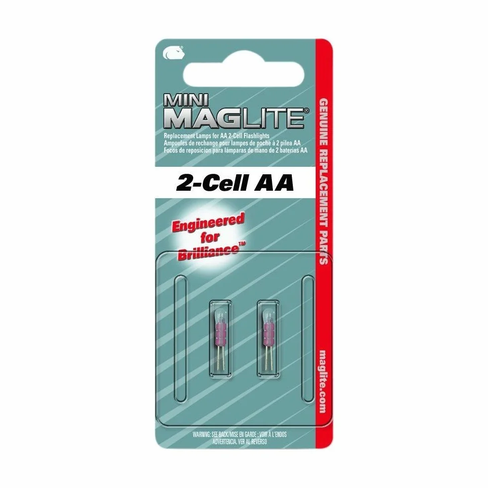 MAGLITE LM2A001, wymienne żarówki do latarki, unisex, szare, jeden rozmiar
