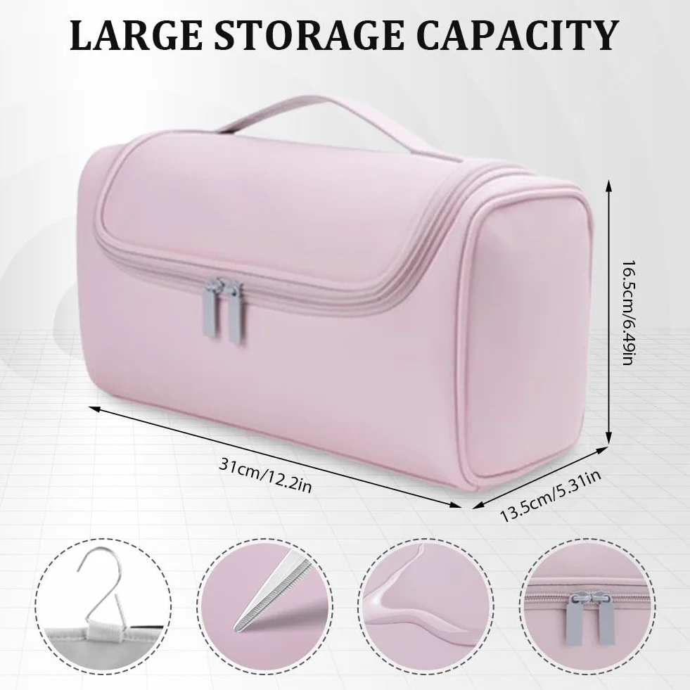 Torba podróżna do Dyson Airwrap Styler i Shark, przenośna torba do przechowywania Dyson Supersonic i akcesoriów, suszarka do włosów, torba z haczykiem na narzędzia do modelowania i akcesoria