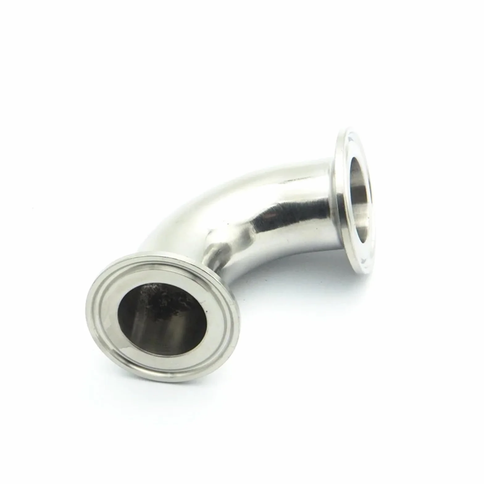 1 szt. 12,7 mm 19 mm 25 mm 32 mm 38 mm 45 mm 51 mm 57 mm 76 mm 89 mm 304 złączka kolankowa ze stali nierdzewnej pasuje do trzech zacisków (tuleja 38 mm OD 50,5) złączka do rur