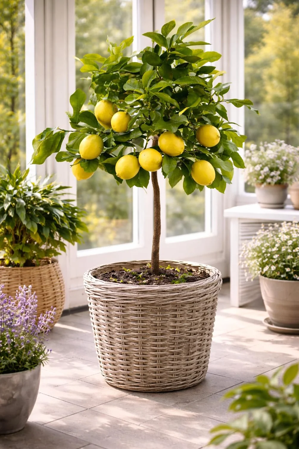 Cytrus Limon Lunario 80-100 cm – Prawdziwe Drzewko Cytrynowe