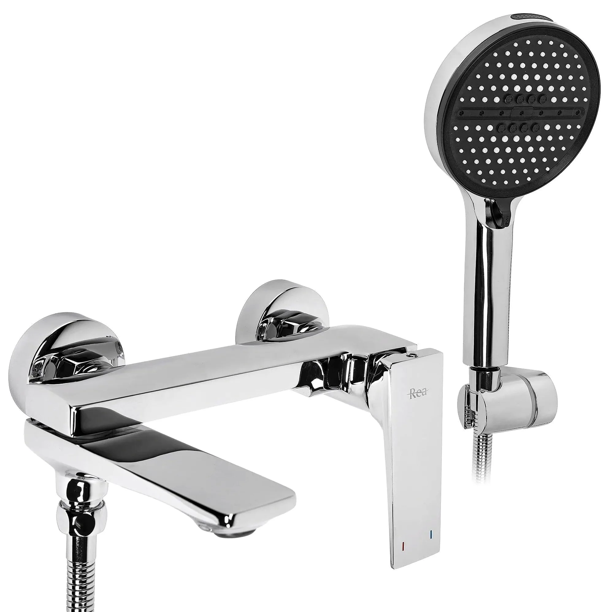 Rea - bateria wannowa - Prime PREMIUM - Chrom Mosiądz 18x4,2x13cm