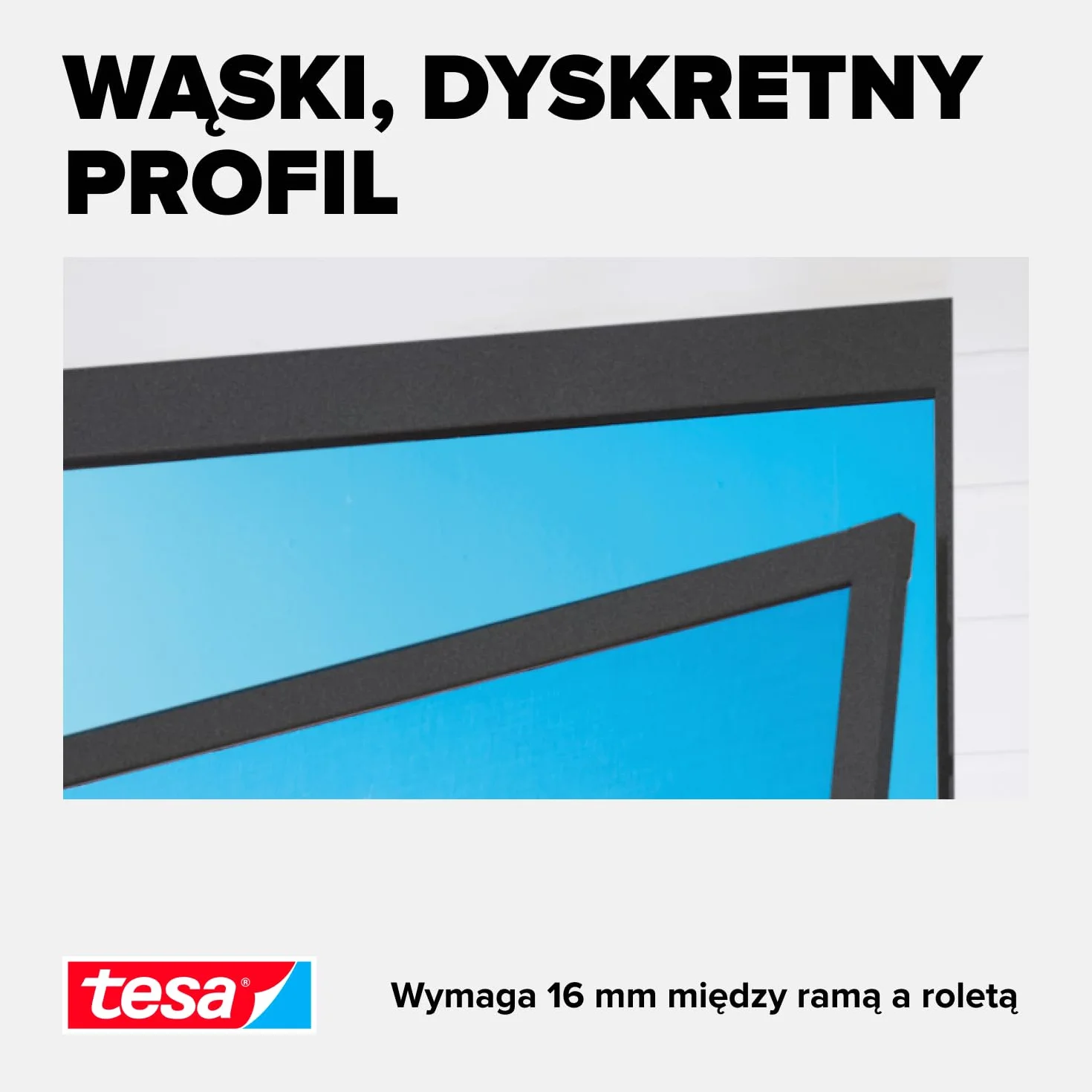 Tesa 55197-00003-00 Moskitera, Antracyt, 1,2m x 2,4m