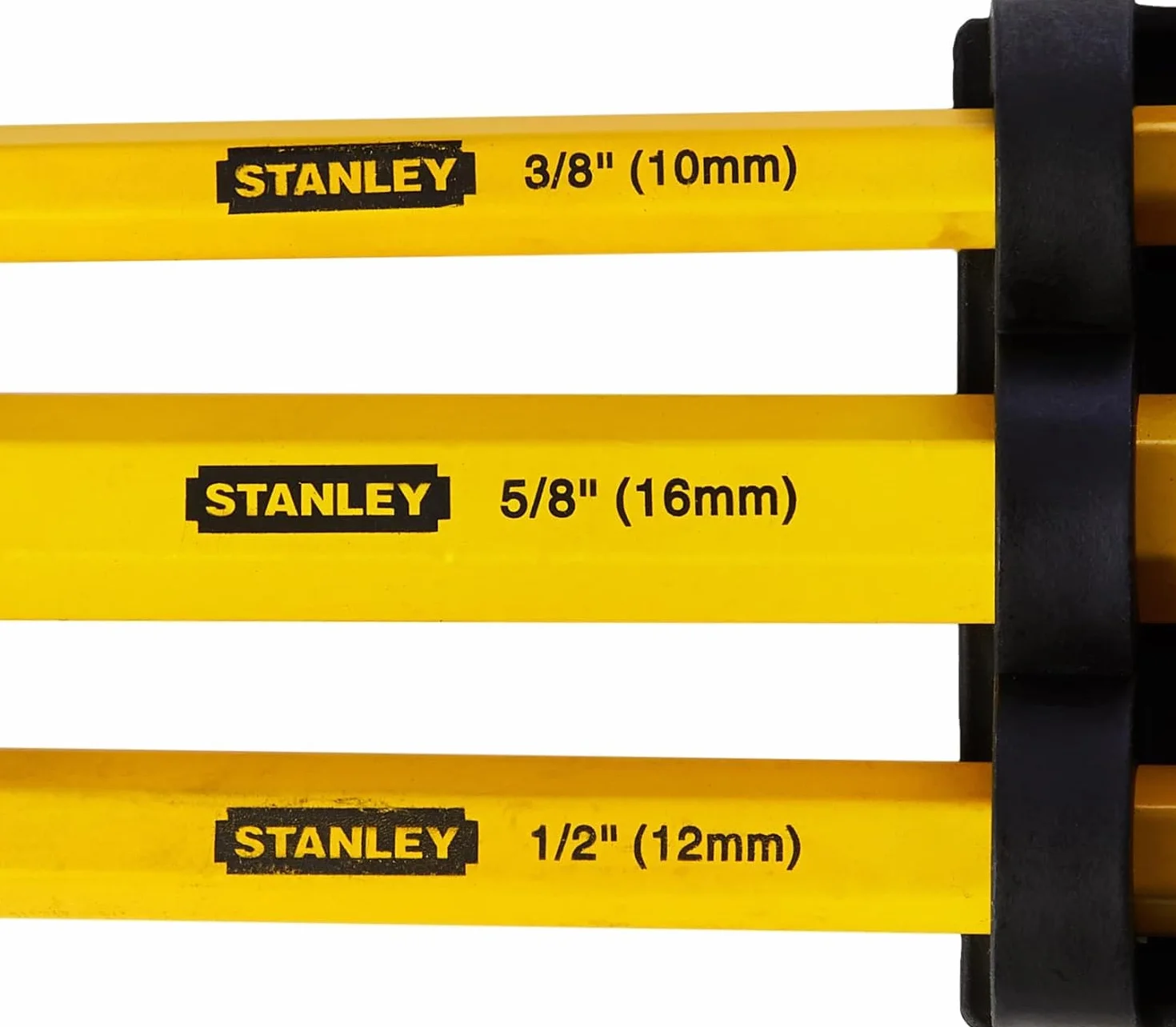 STANLEY Profesjonalny Juego 3 cinceles albañil dla profesjonalistów i majsterkowiczów do codziennego użytku ergonomiczna konstrukcja