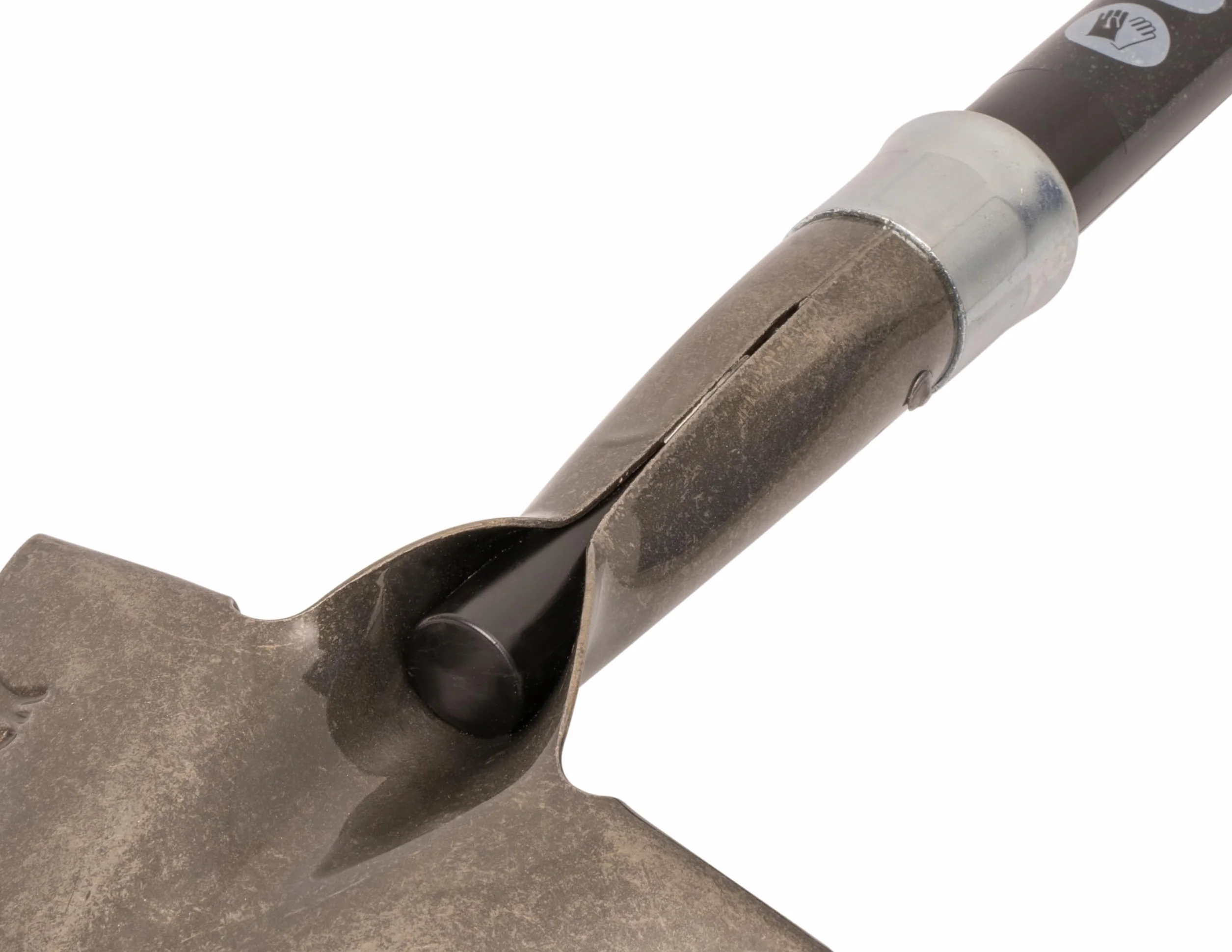Łopata Roughneck Gorilla Sharp-Edge Micro 690 mm (27") – Wytrzymałe, okrągłe ostrze do cięcia, kopania i otwierania worków z materiałem sypkim w małych, kompaktowych przestrzeniach