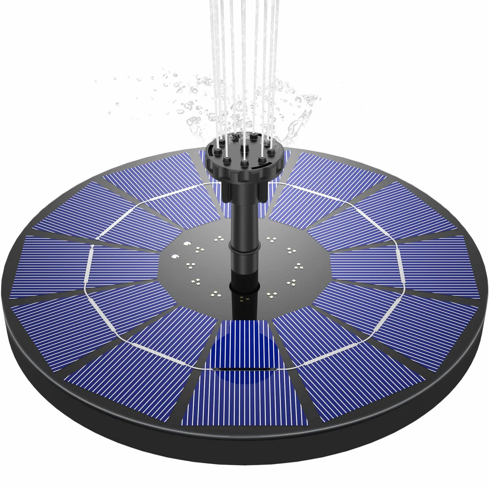 AISITIN Solar Fountain 3.5W Floating Garden Pond Bird Bath Fish Tank Decor z 6 Dysza