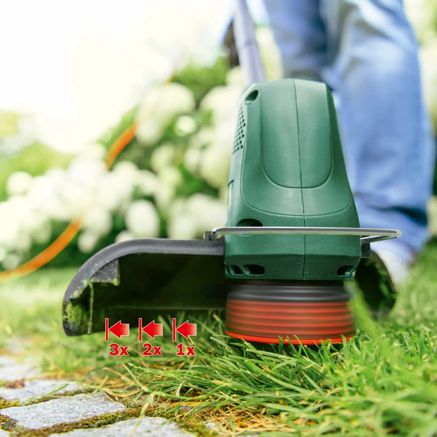 Bosch Home And Garden Easygrasscut 23 Podkaszarka, Czarny/Zielony, Średnica Cięcia 23 cm