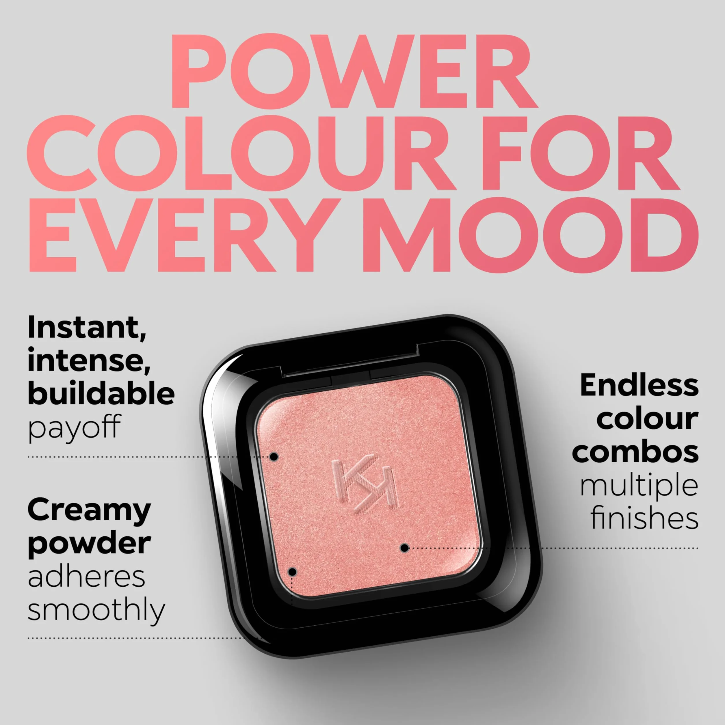 KIKO Milano High Pigment Eyeshadow 20 | Długotrwałe, Wysoko Pigmentowane Cienie Do Powiek O 5 Różnych Wykończeniach: Matowym, Perłowym, Metalicznym, Satynowym I Błyszczącym
