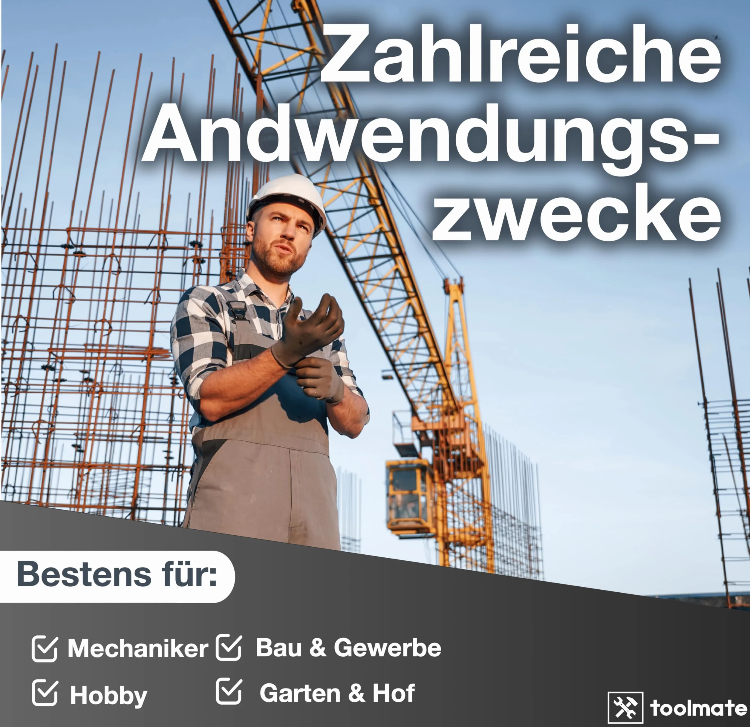 TK Gruppe Timo Klingler Szare rękawice robocze zgodne z normą EN388, rozmiar uniwersalny 7–11, rękawice ogrodowe dla mężczyzn i kobiet, dla mechaników i do warsztatów, lateksowe, 20 szt.