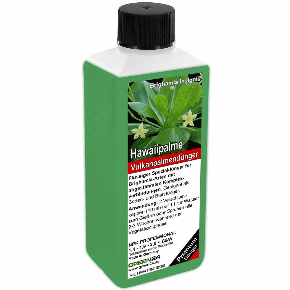 Nawóz do palm hawajskich HIGH-TECH Brighamia NPK do palm wulkanicznych w grządkach i donicach