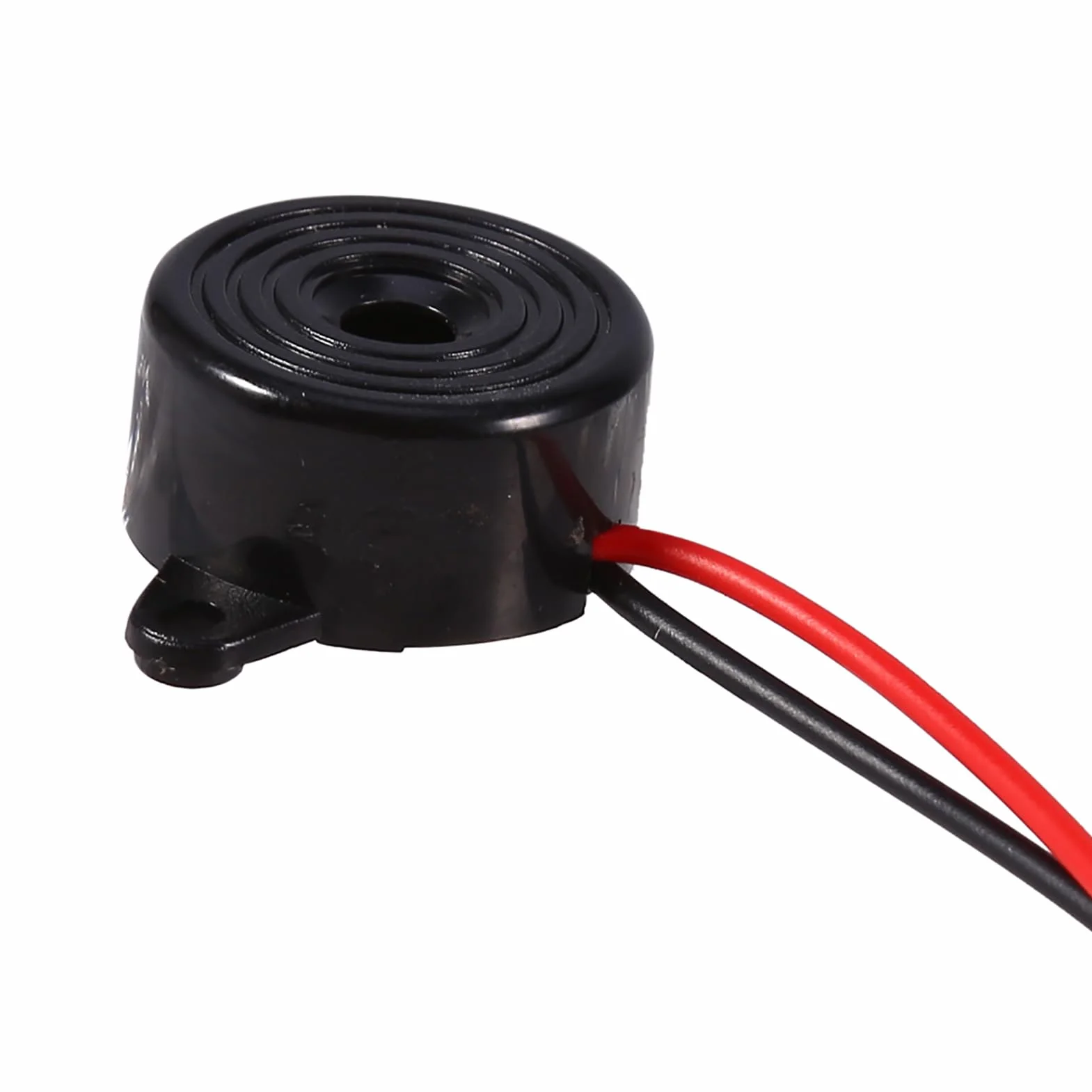 Brzęczyk Piezoelektryczny Alarmowy 85 dB Brzęczyk Elektroniczny 12 V Do 3-24 V Aktywny Dźwięk Ciągły Długość Kabla 100 mm Do Systemów Alarmowych Samochodowych I Domowych