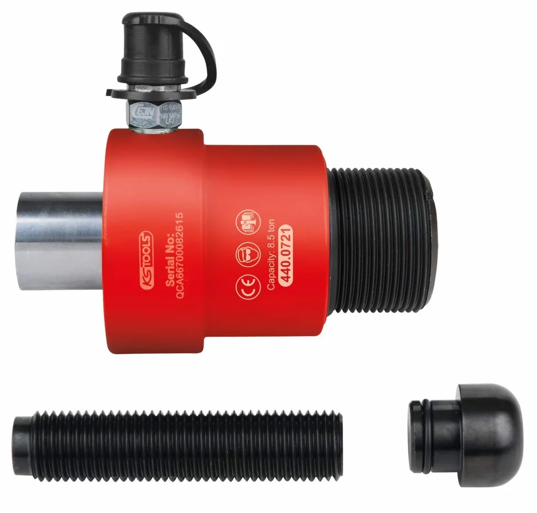 KS Tools 440.0730 Zestaw cylindra hydraulicznego, 8,5t, 4-szt