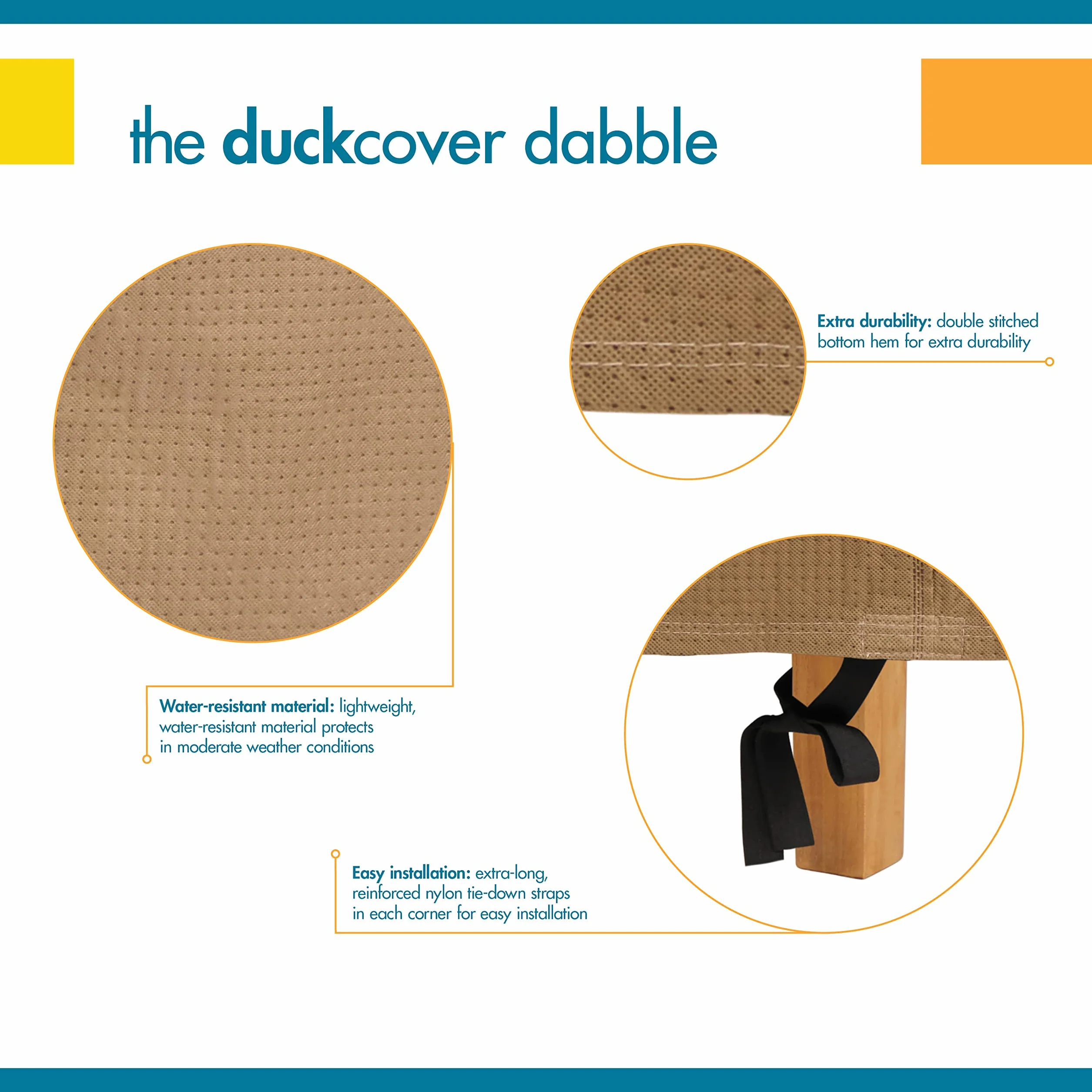 Duck Covers Essential Patio Loveseat 180 cm