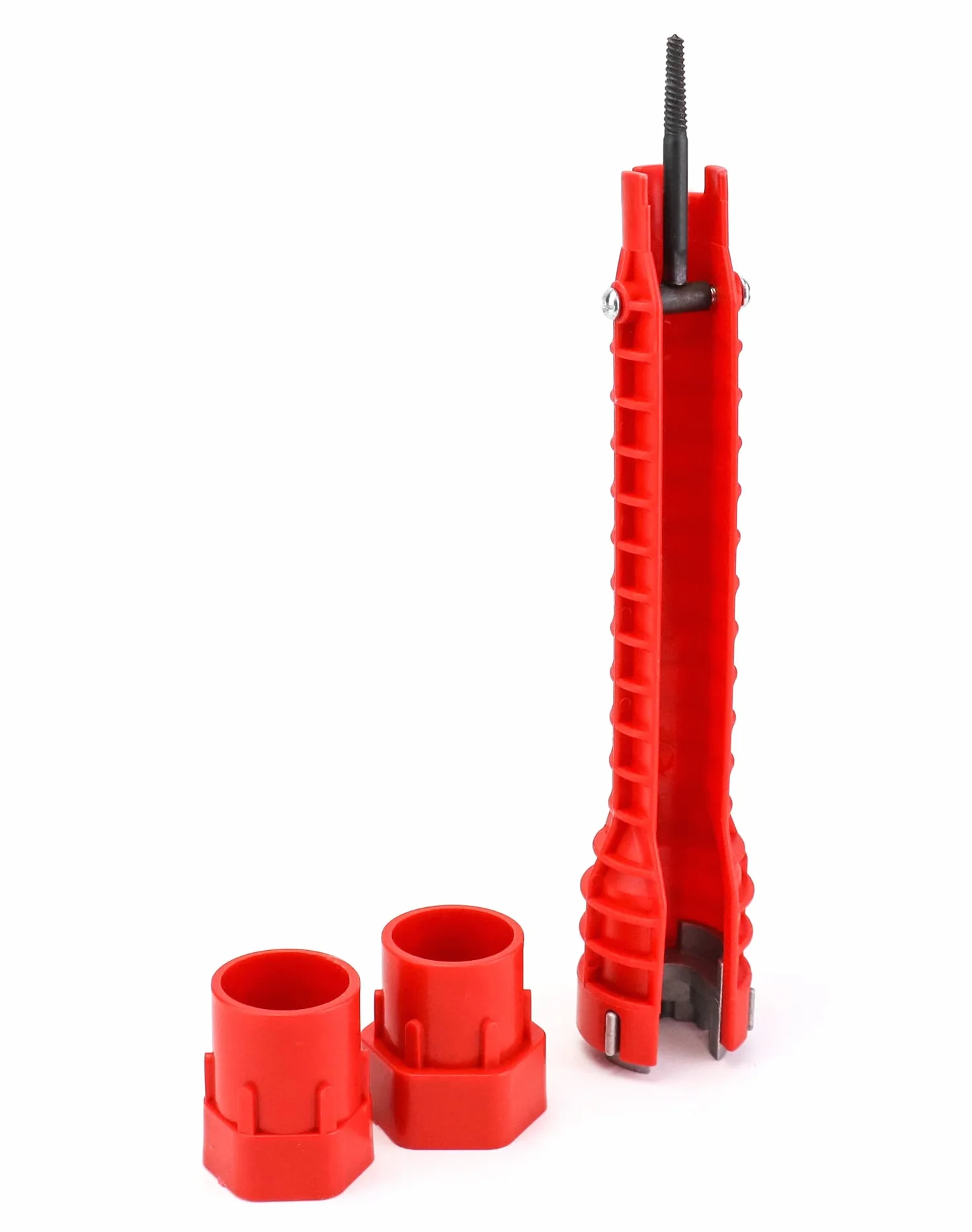 QWORK Dwustronny klucz hydrauliczny, narzędzie do kranu, klucz do zlewu Narzędzia hydrauliczne, klucz do toalety, do kranów toaletowych Kuchnia Łazienka