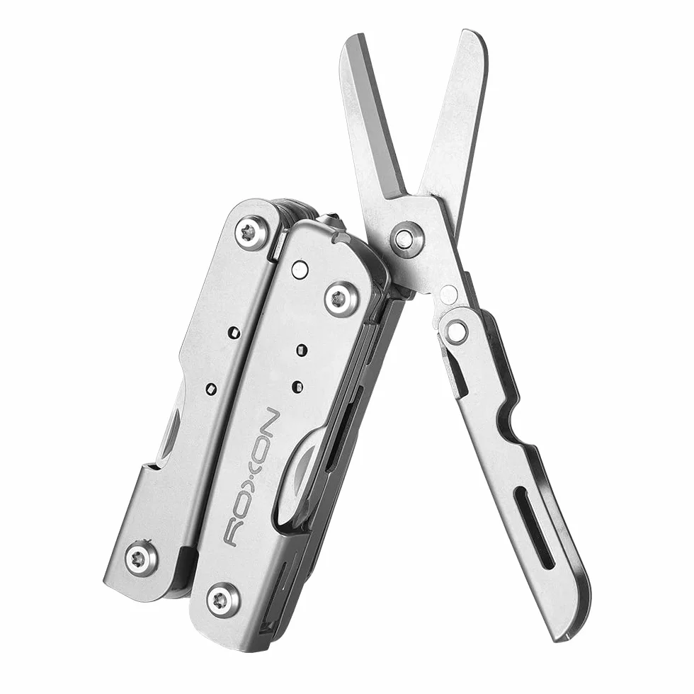 ROXON M2 Mini multitool 14 w 1 Mały lekki ze składanymi nożyczkami Mini Storm