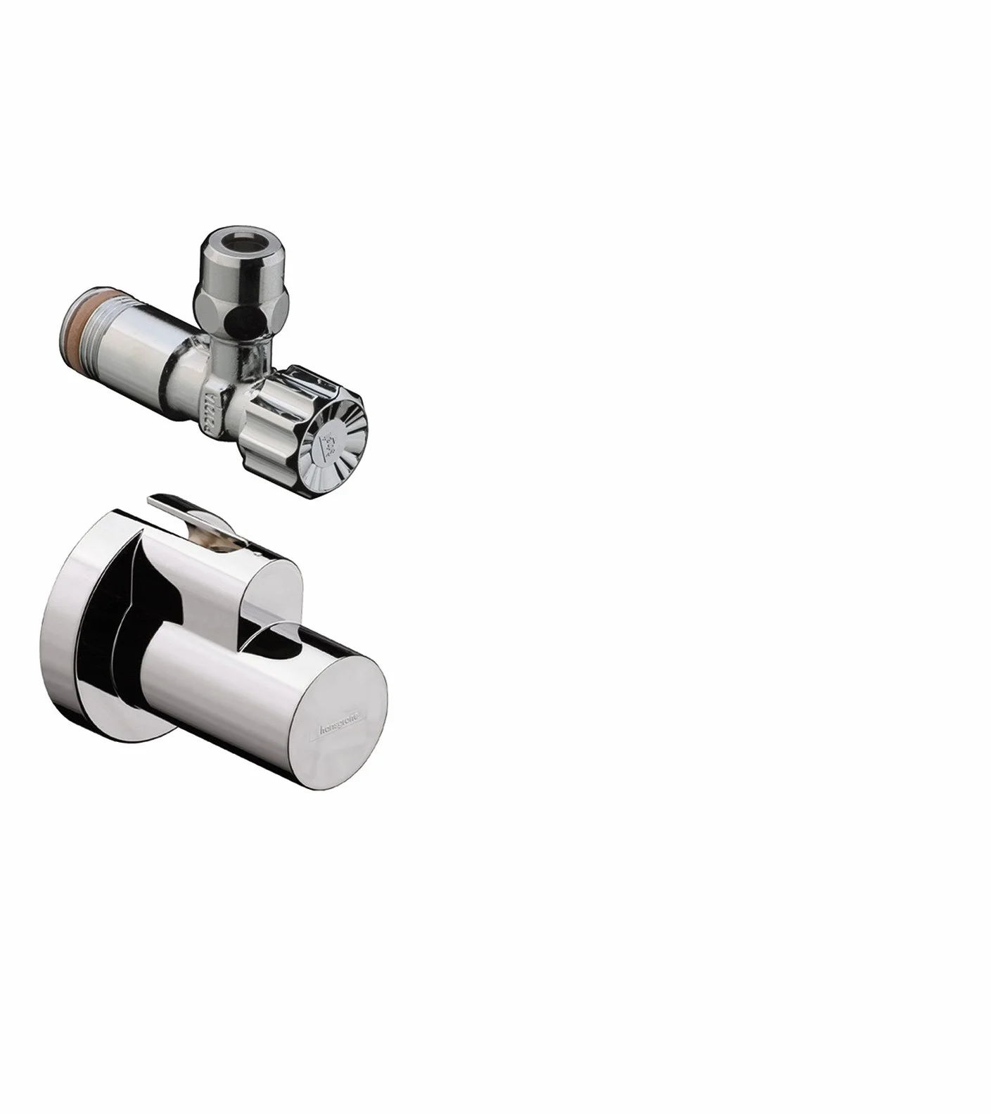 hansgrohe Zawór kątowy z osłoną, chrom
