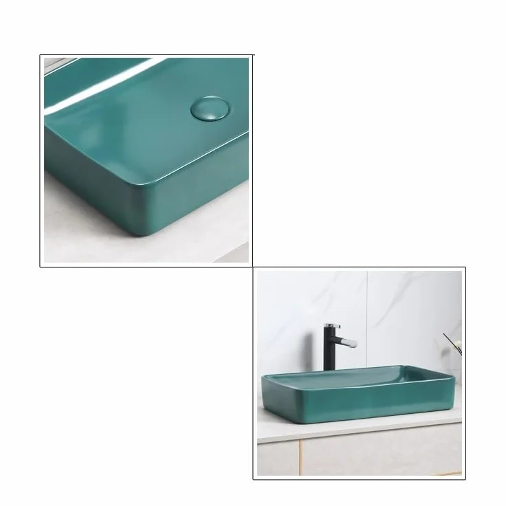 Umywalka Łazienkowa Umywalka Nablatowa Ceramiczna Ciemnozielona Umywalka Ceramiczna Nablatowa Umywalka Umywalkowa Umywalka Nablatowa