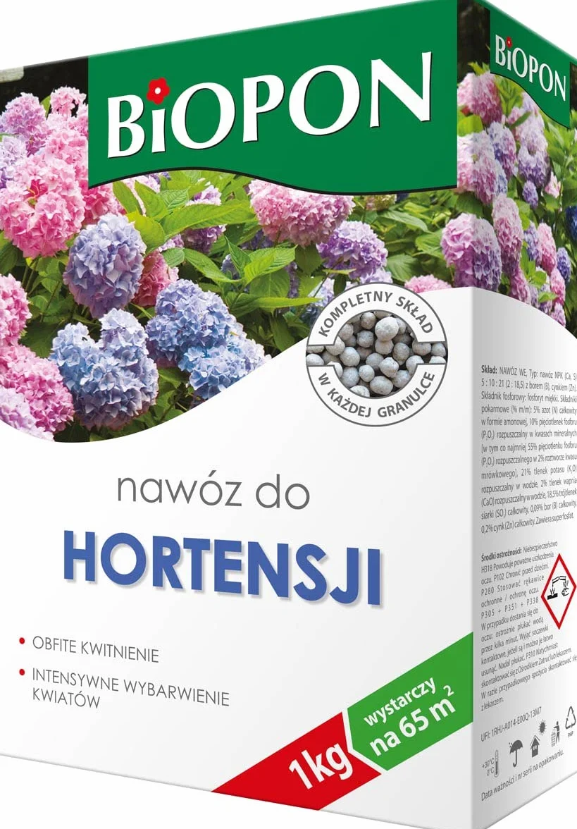 Nawóz do hortensji granulat 1 kg
