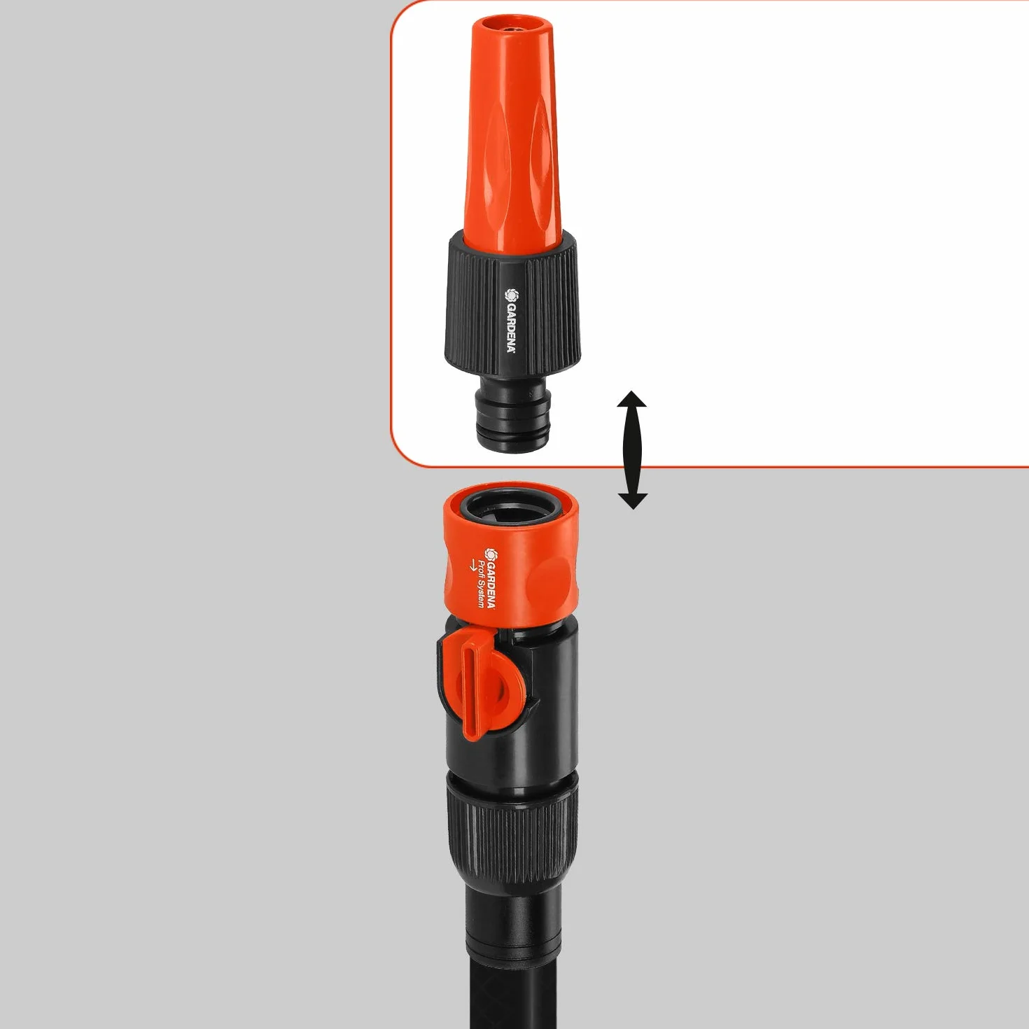 Gardena Profi-System zraszacz prosty z dużym natężeniem przepływu 19 mm (3/4") (2818-20)